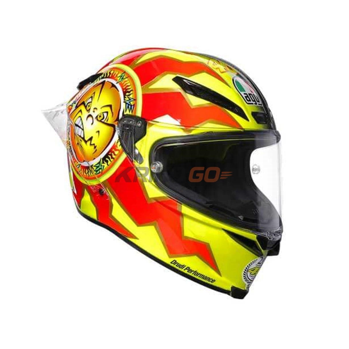 Agv Agv Pista Gp R Limited Edition Plk Rossi 20 Years Carbon Kapalı Kask