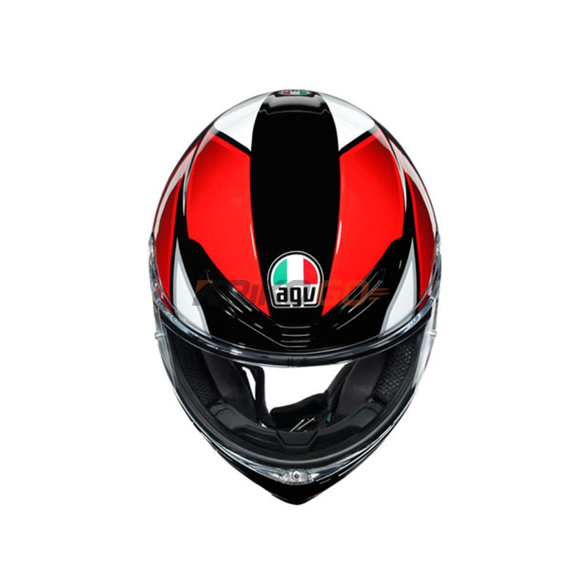 Agv Agv K6 Multi Hypen Black Red White Kapalı Kask