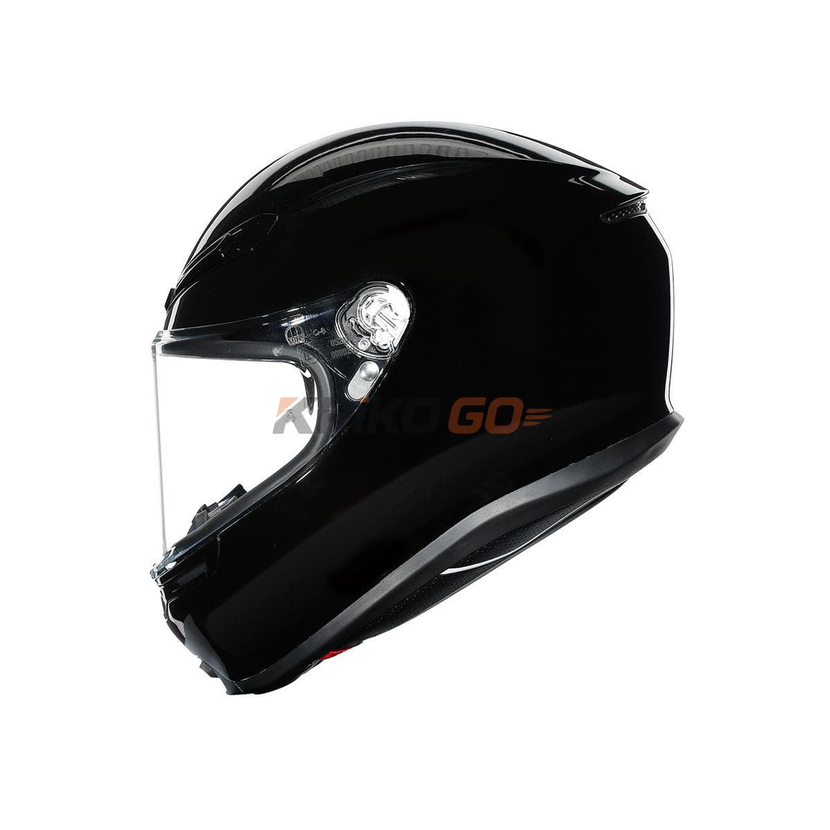 Agv Agv K6 Ece Solid  Black Kapalı Kask