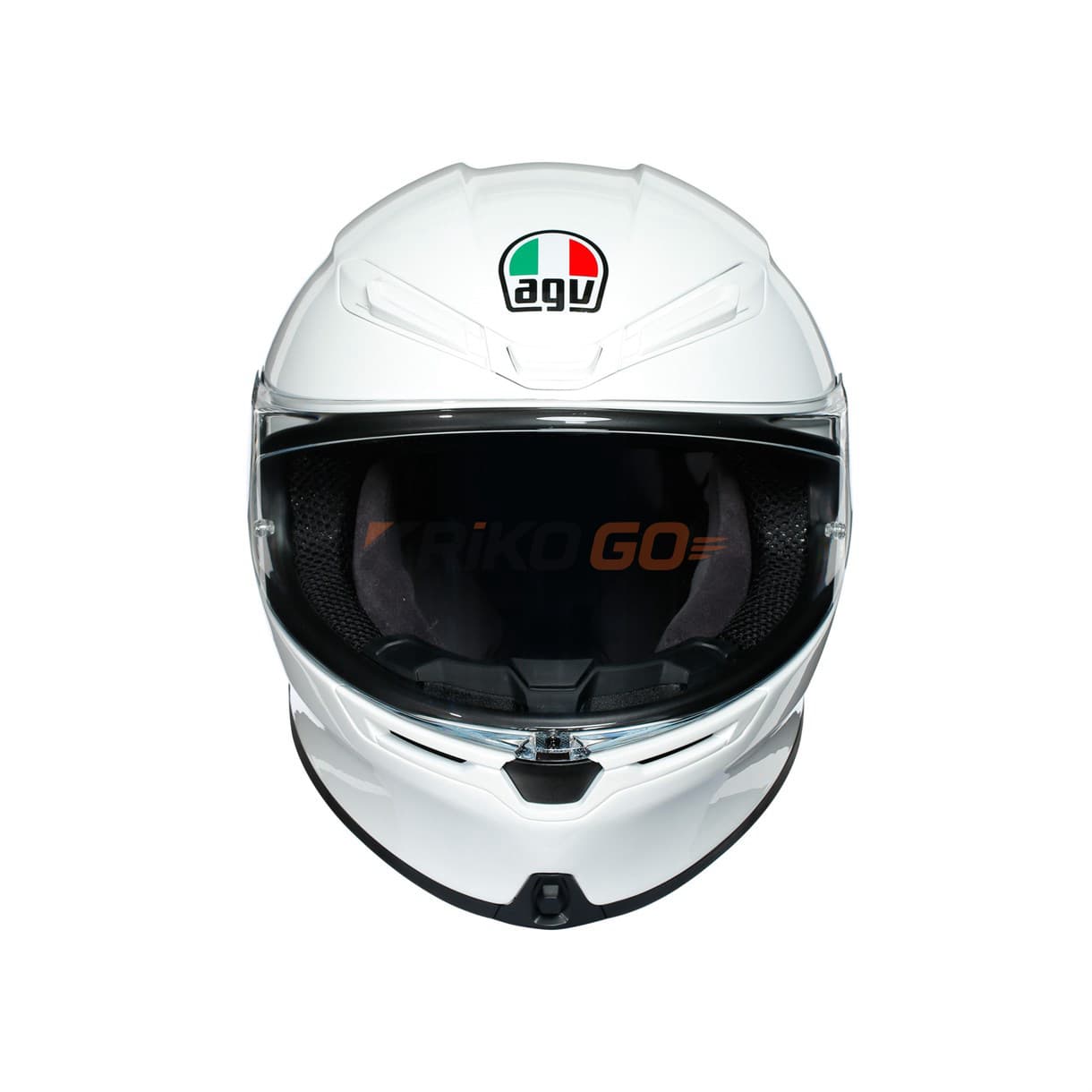 Agv Agv K6 Solid Beyaz Kapalı Kask