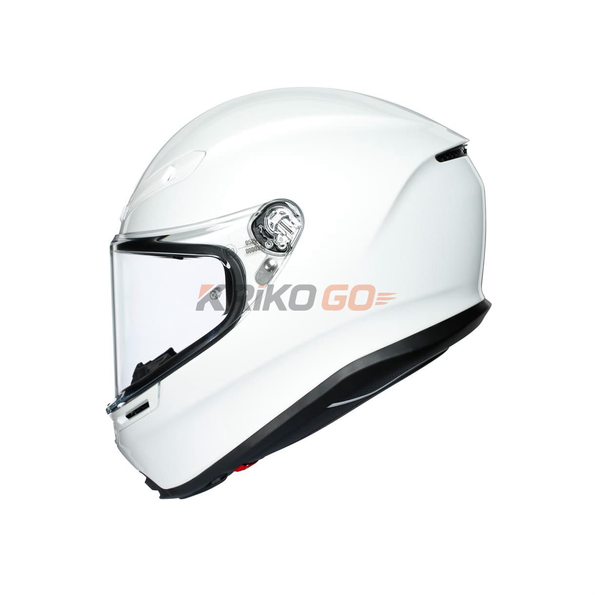 Agv Agv K6 Solid Beyaz Kapalı Kask