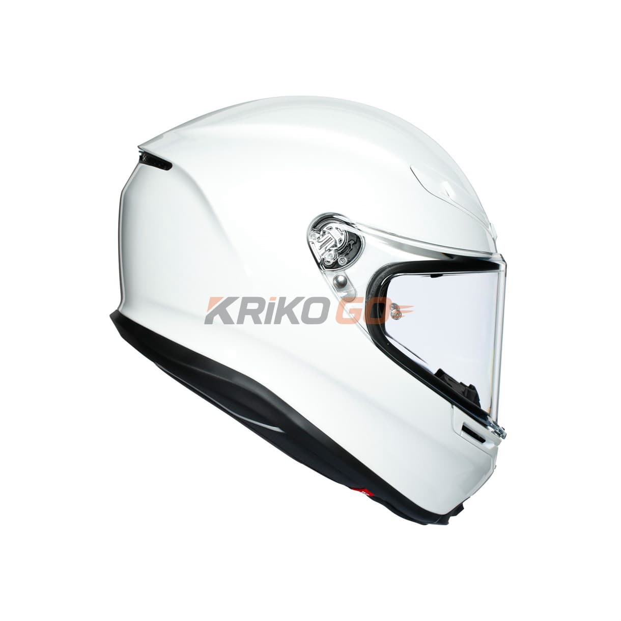 Agv Agv K6 Solid Beyaz Kapalı Kask
