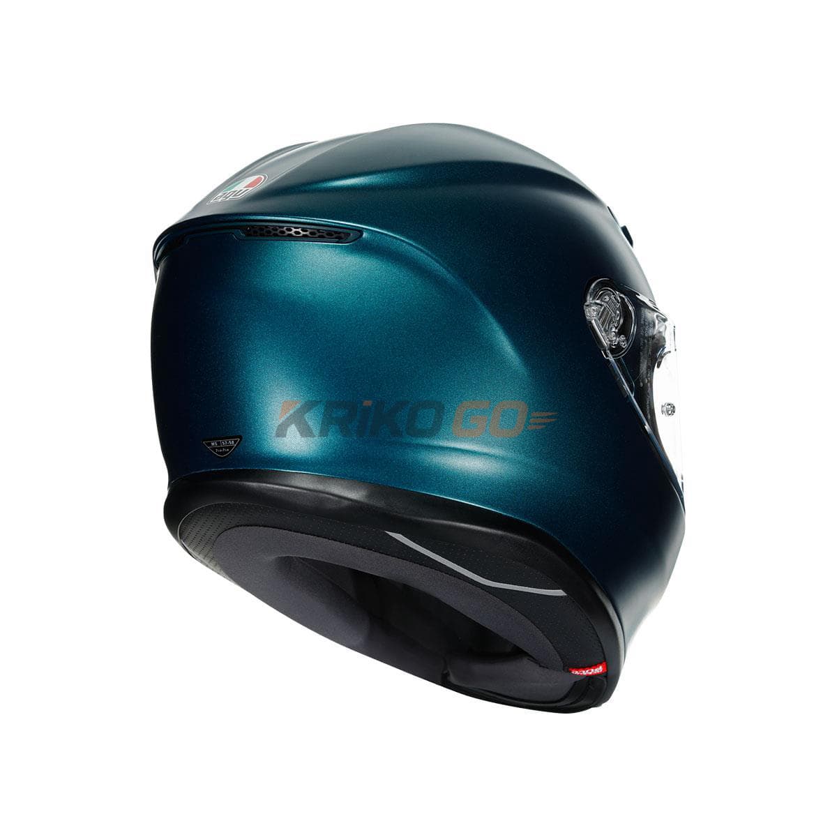 Agv Agv K6 Solid Petrolio Matt Kapalı Kask