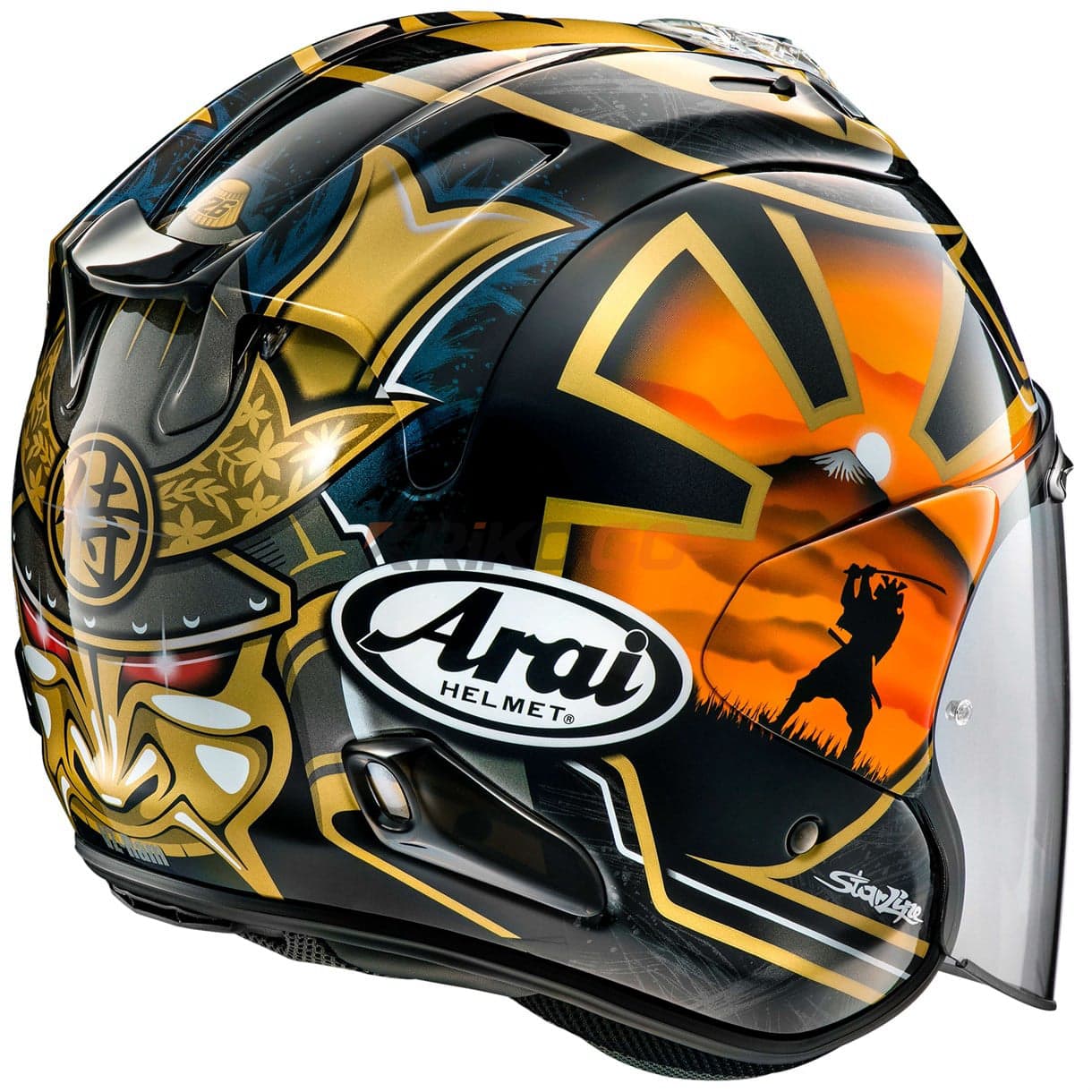 Arai Arai SZ-R Vas Pedrosa Spirit Gold Açık Kask