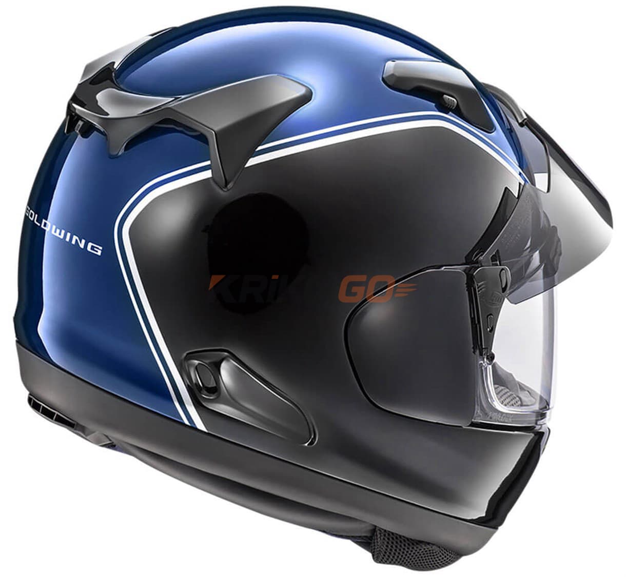 Arai Arai QV-Pro Honda Goldwing Blue Black Kapalı Kask