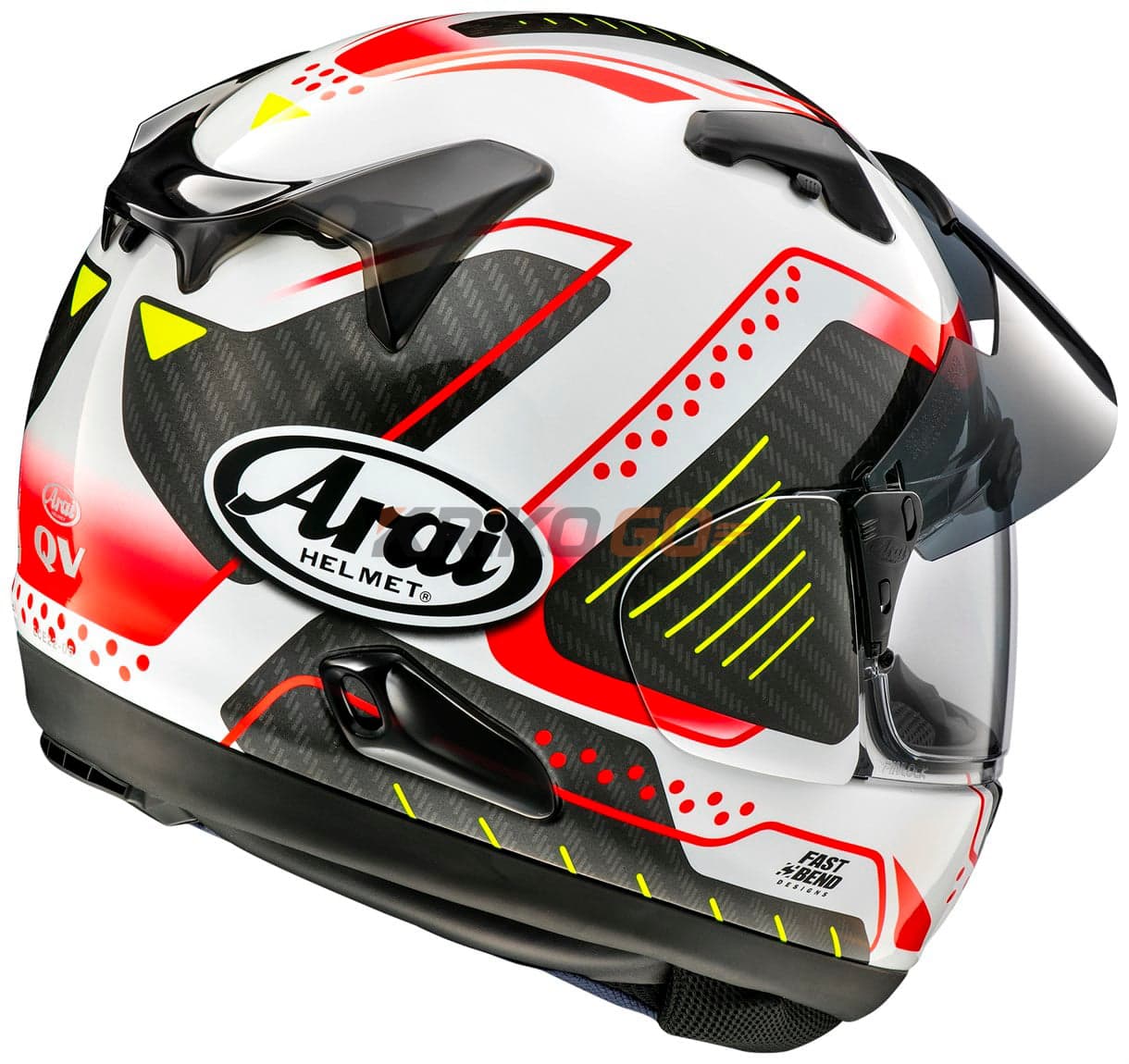 Arai Arai QV Pro Kırmızı Kapalı Kask