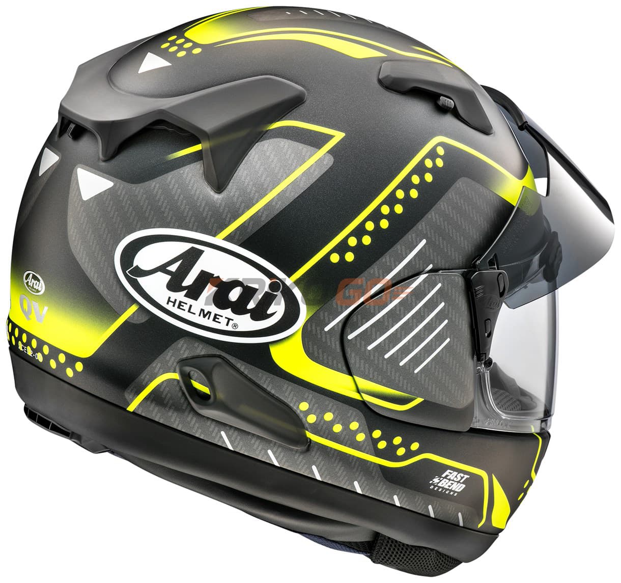 Arai Arai QV Pro Fluor Sarı Mat Kapalı Kask