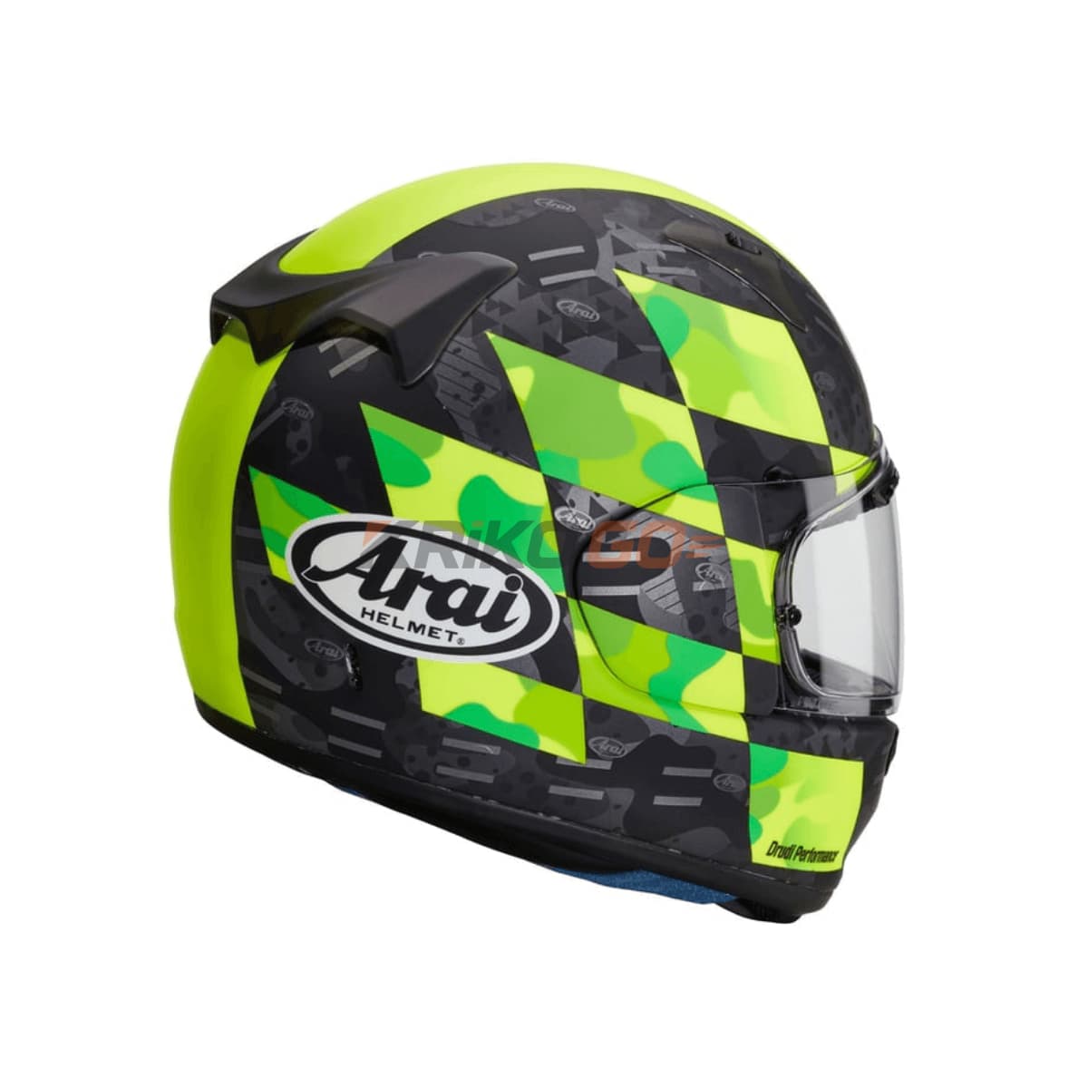 Arai Arai Profile-V Patch Fluor Yellow Kapalı Kask