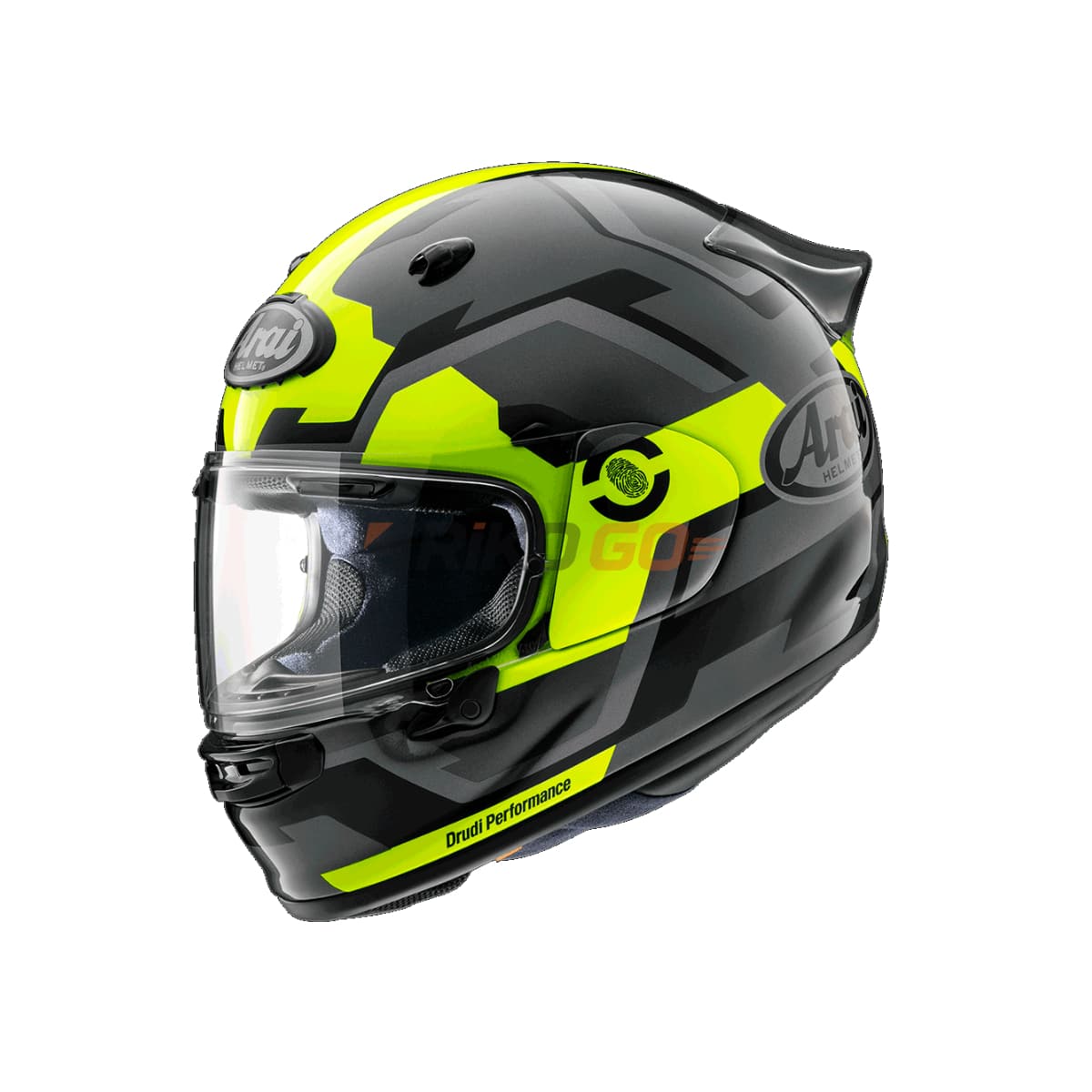 Arai Arai Quantic Face Fluor Yellow Kapalı Kask