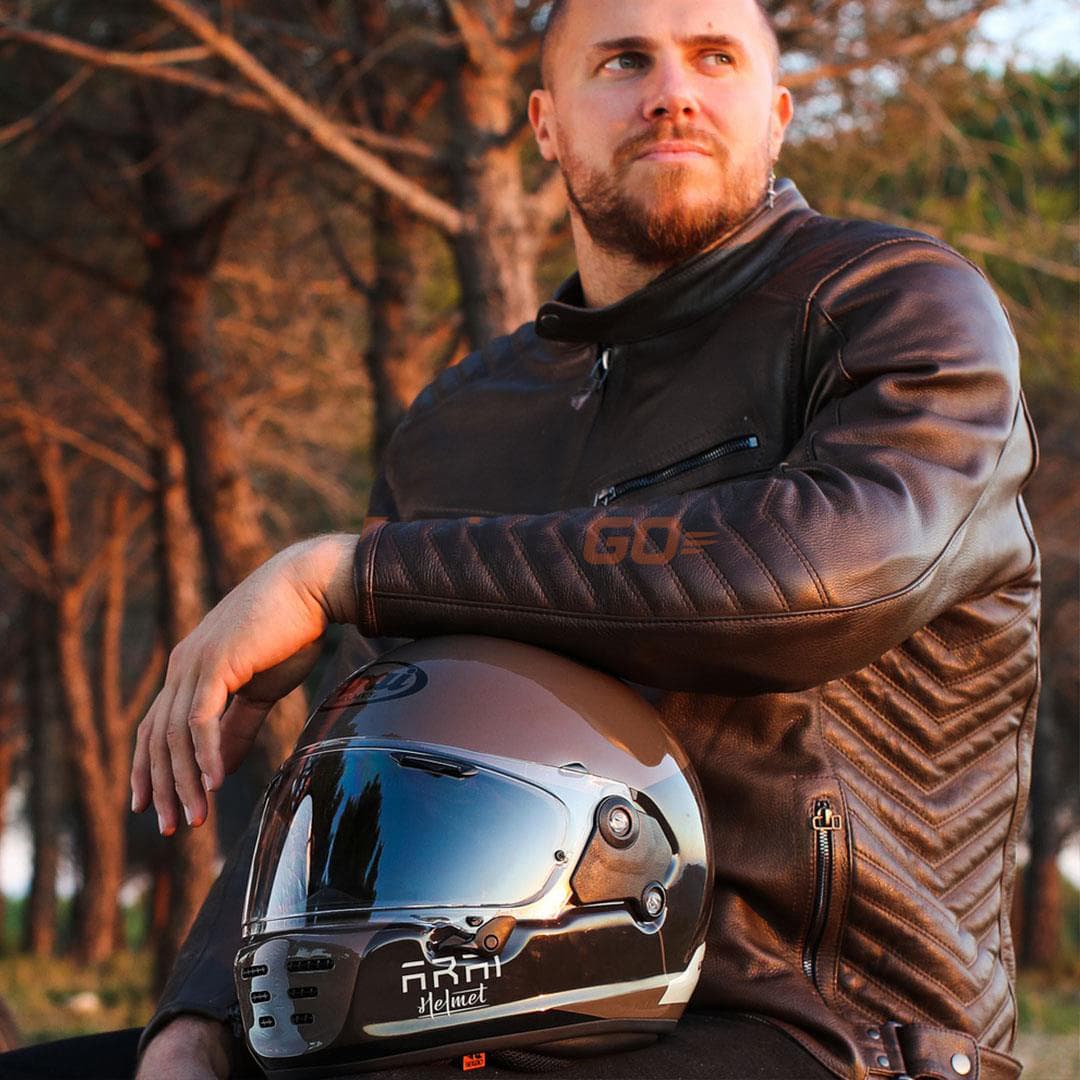 Arai Arai Concept-XE React Brown Kapalı Kask