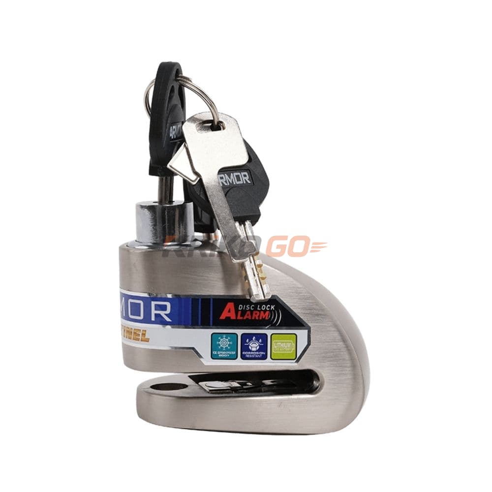 Armor Armor 6mm Güvenlik Sertifikalı Alarmli Disk Kilidi