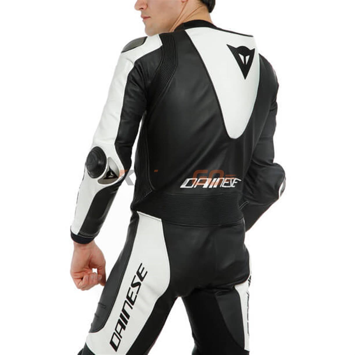 Dainese Dainese Laguna Seca 5 Black White Tek Parça Deri Tulum