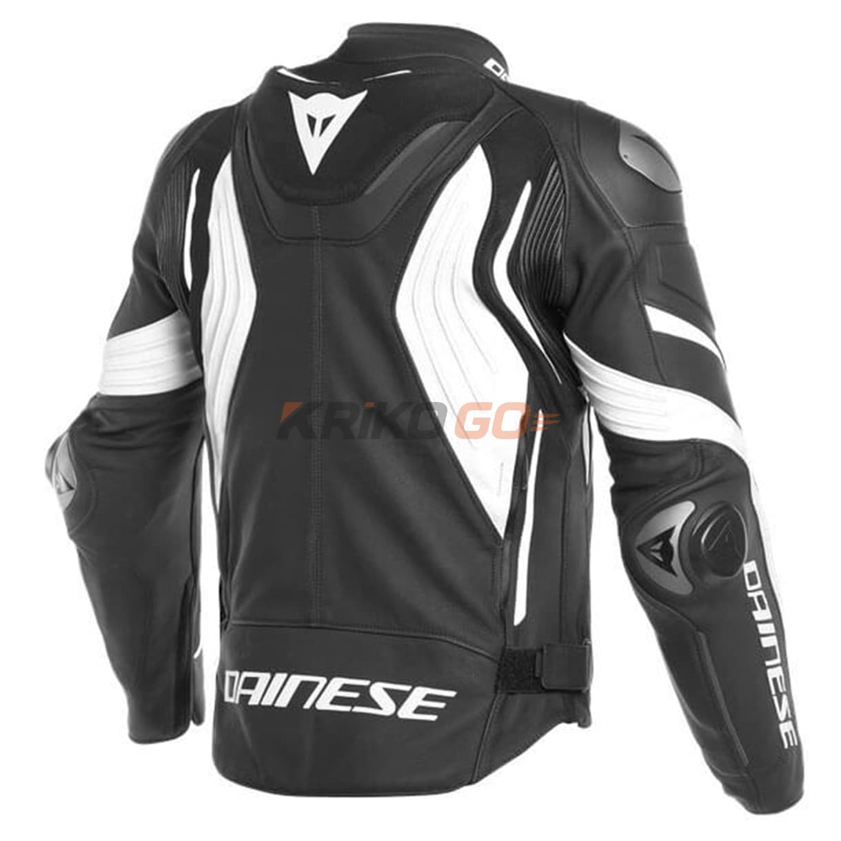 Dainese Dainese Super Speed 3 Black White Deri Motosiklet Montu