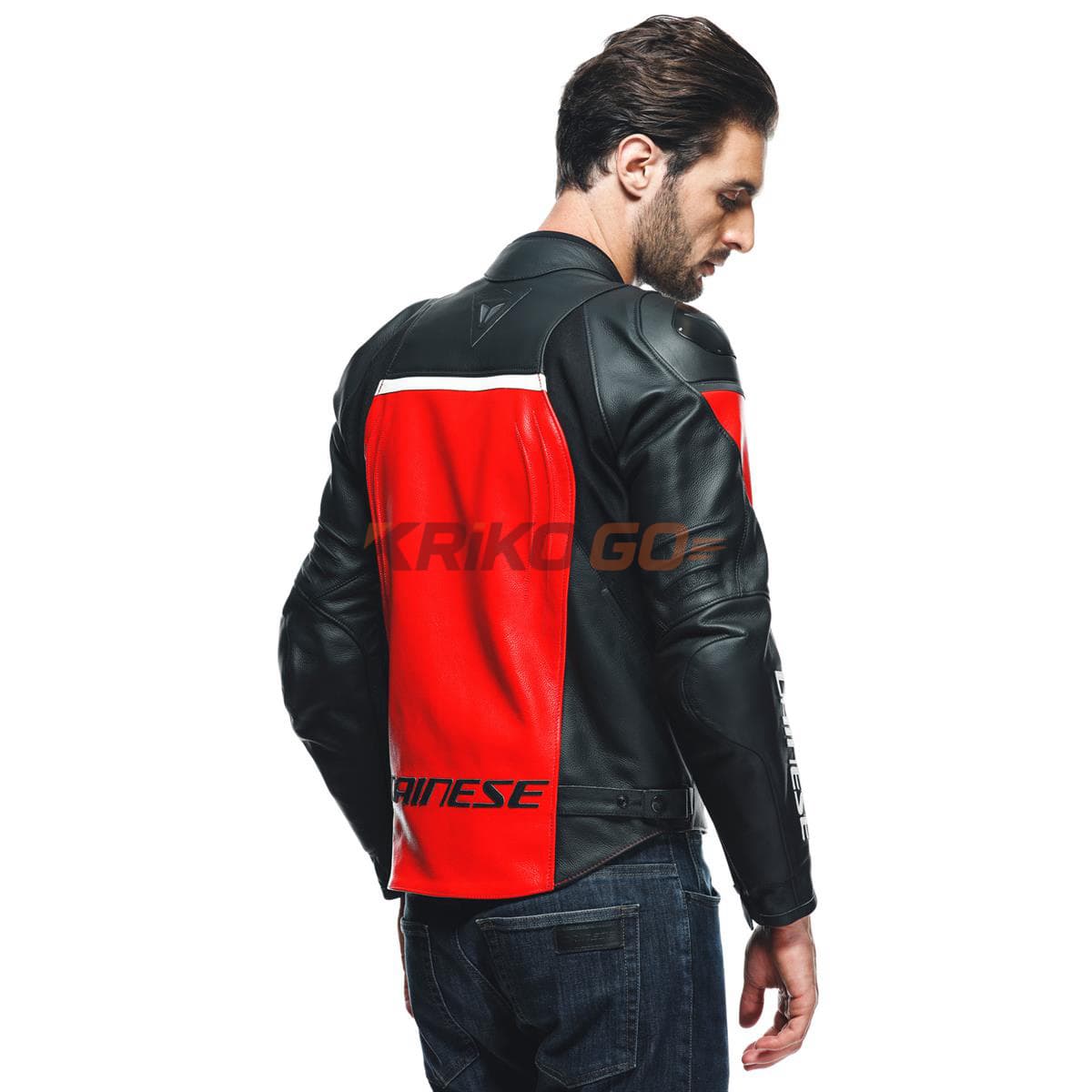 Dainese Dainese Racing 4 Lava Red Black Deri Mont