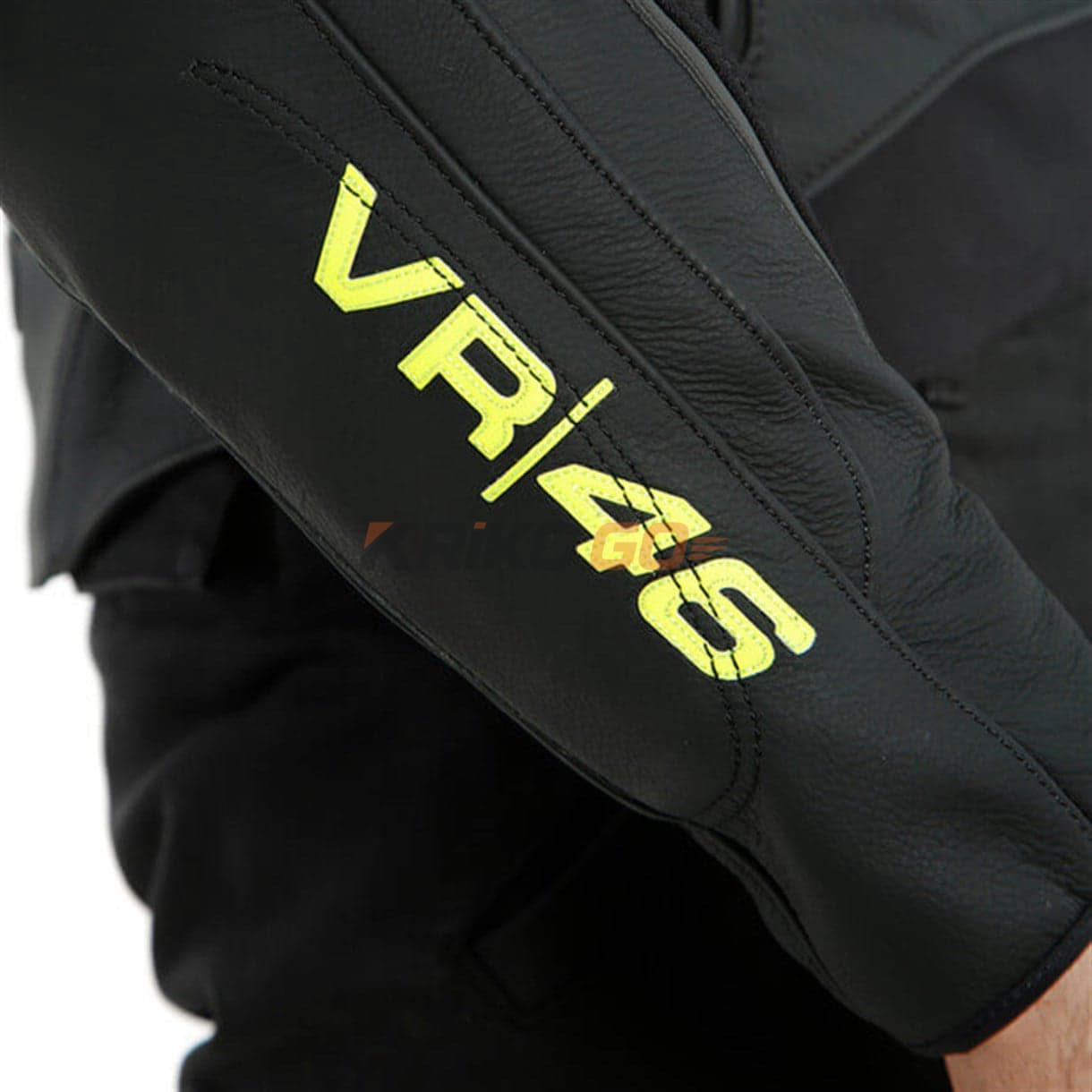 Dainese Dainese Vr46 Victory Black Fluo Yellow Deri Mont