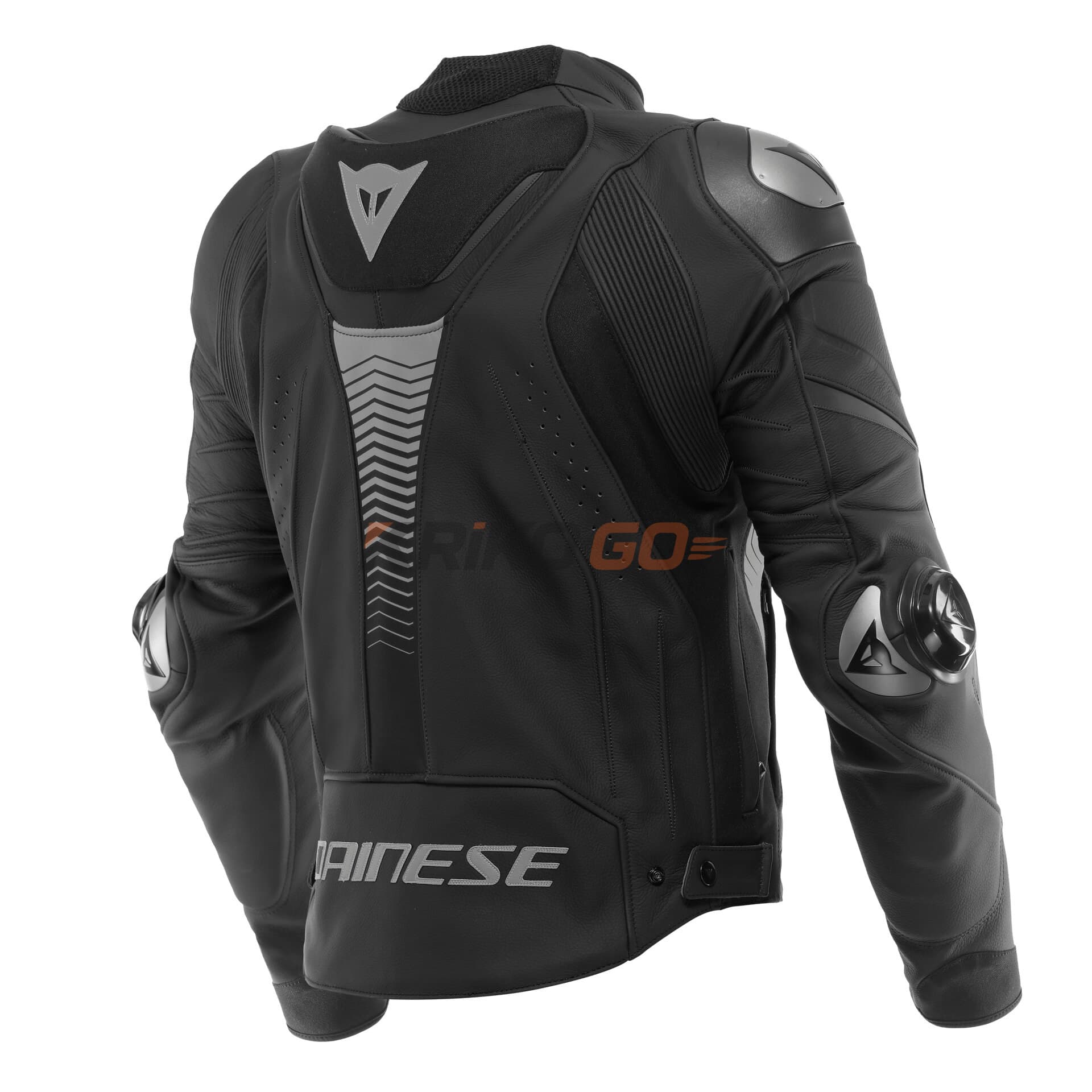 Dainese Dainese Super Speed 4 Black Matt Charcoal Gray Deri Mont