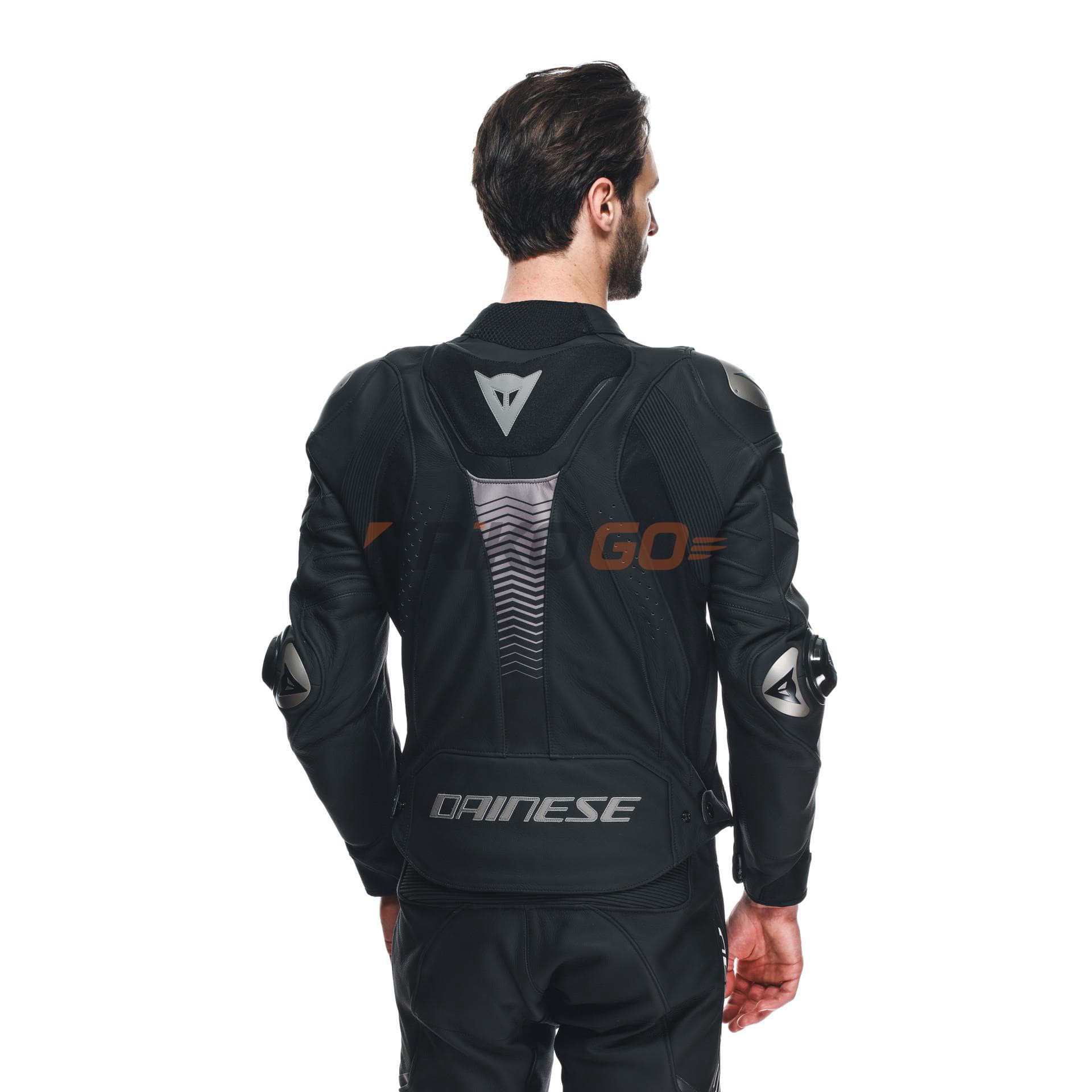 Dainese Dainese Super Speed 4 Black Matt Charcoal Gray Deri Mont