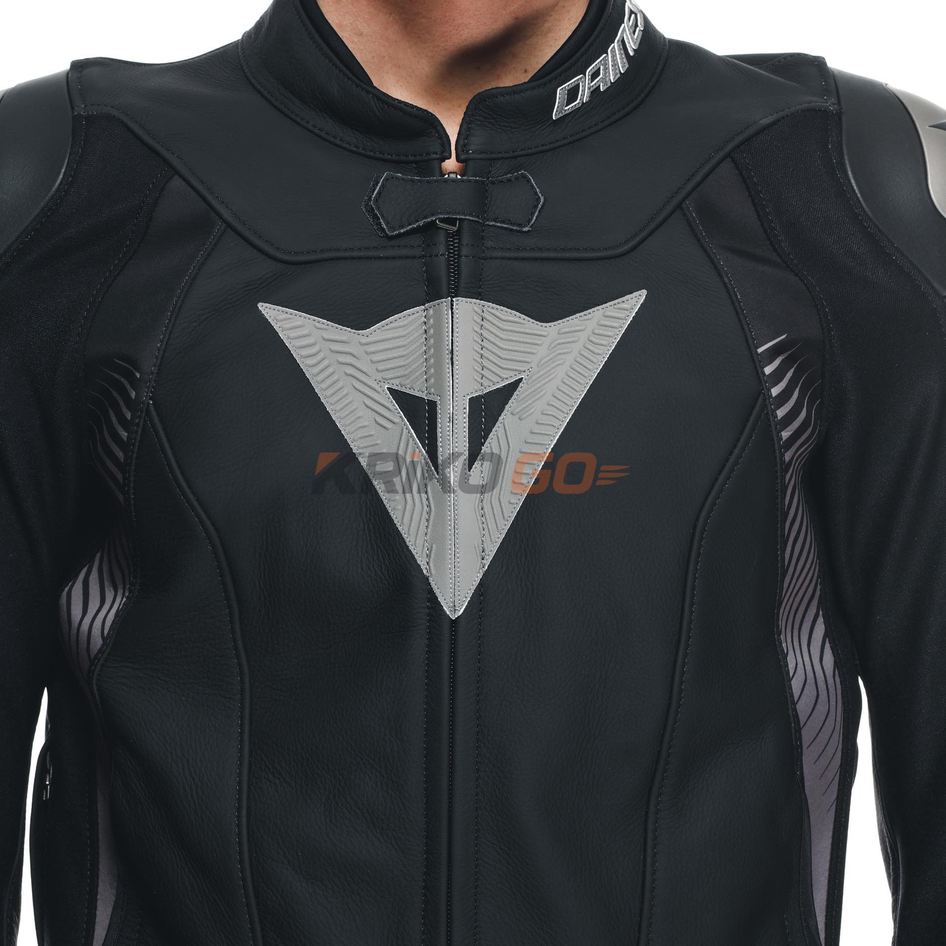 Dainese Dainese Super Speed 4 Black Matt Charcoal Gray Deri Mont