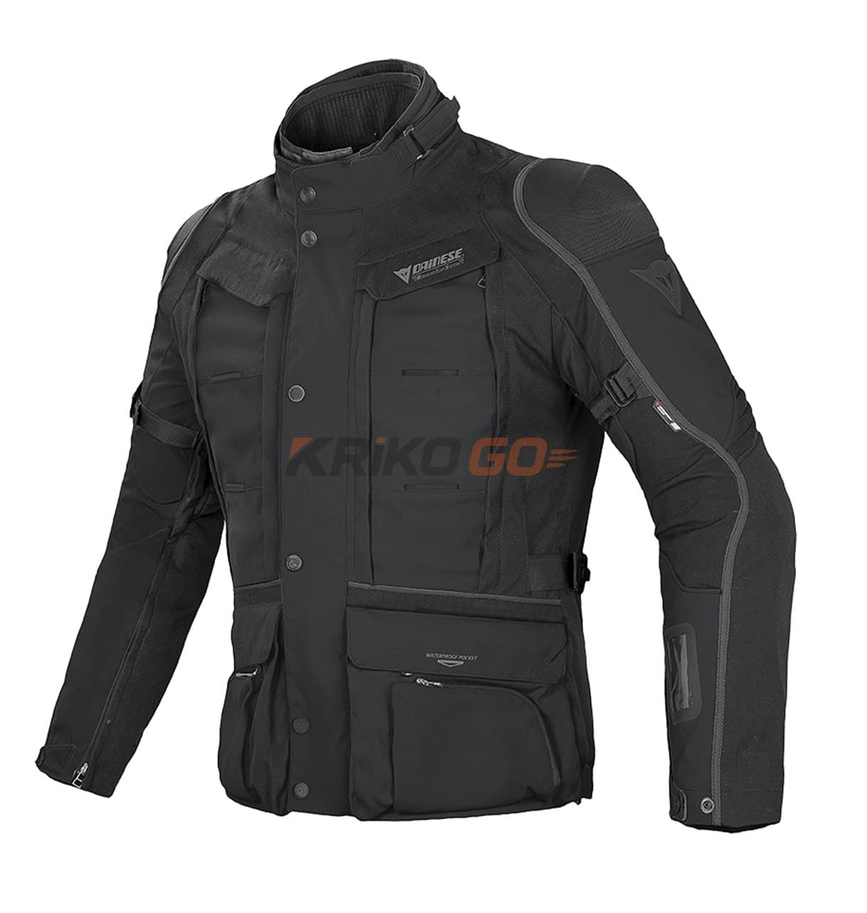 Dainese D-Explorer Black Dark Gull Grey Gore-Tex Mont