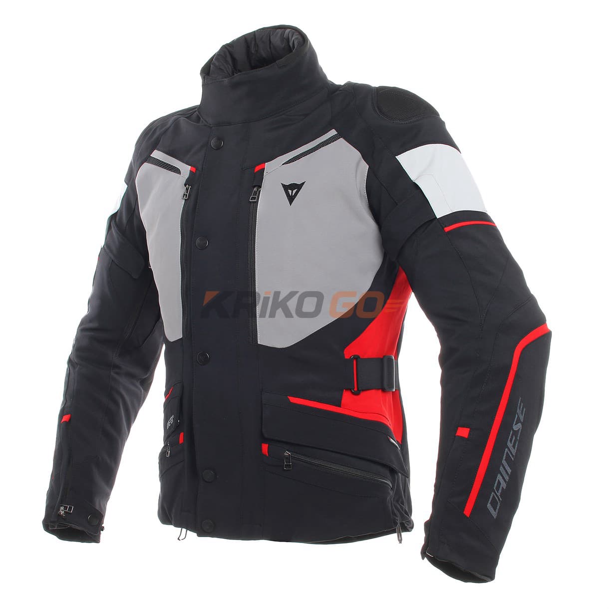 Dainese Carve Master 2 Black Frost Grey Red Gore-Tex Mont