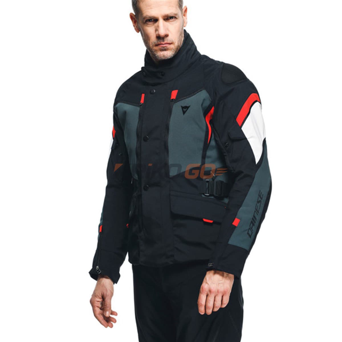 Dainese Dainese Carve Master 3 Black Ebony Lava Red Gore-Tex Mont