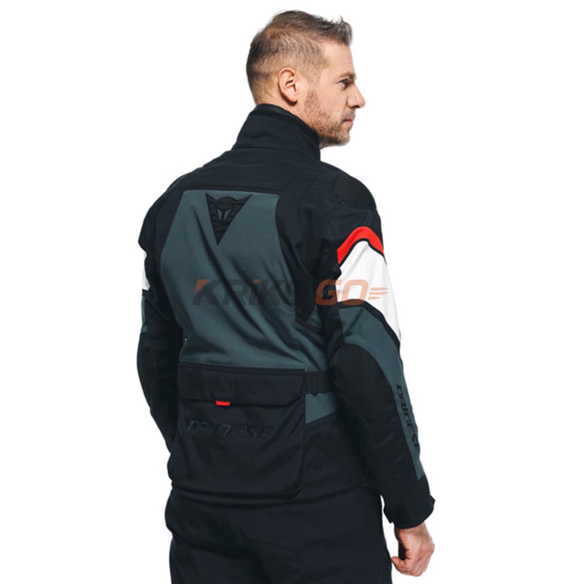 Dainese Dainese Carve Master 3 Black Ebony Lava Red Gore-Tex Mont