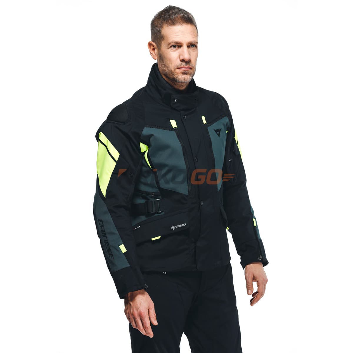 Dainese Dainese Carve Master 3 Black Ebony Fluo Yellow Goretex Mont