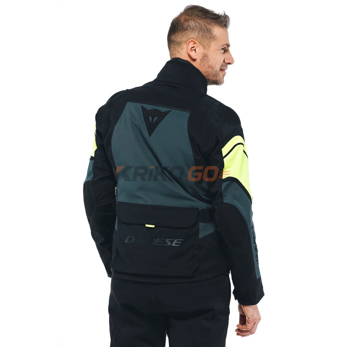 Dainese Dainese Carve Master 3 Black Ebony Fluo Yellow Goretex Mont