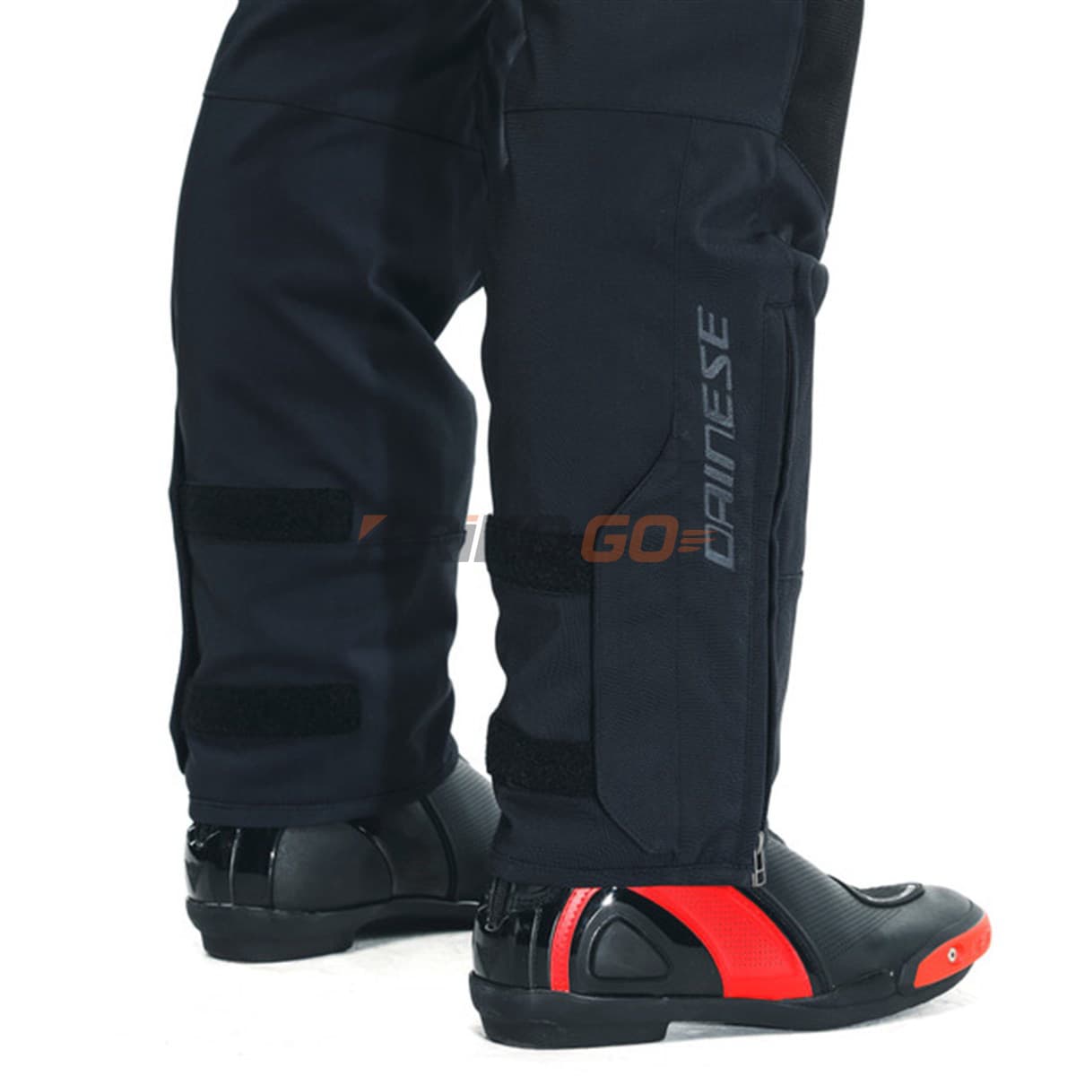 Dainese Dainese Carve Master 3 Black Lava Red Gore-Tex Pantolon