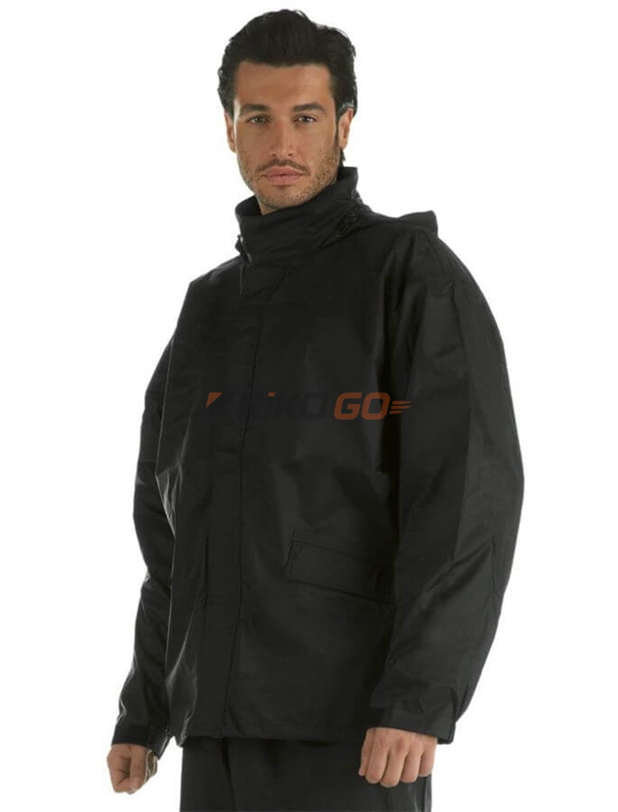 Dainese Bruxelles Black Set Yağmurluk