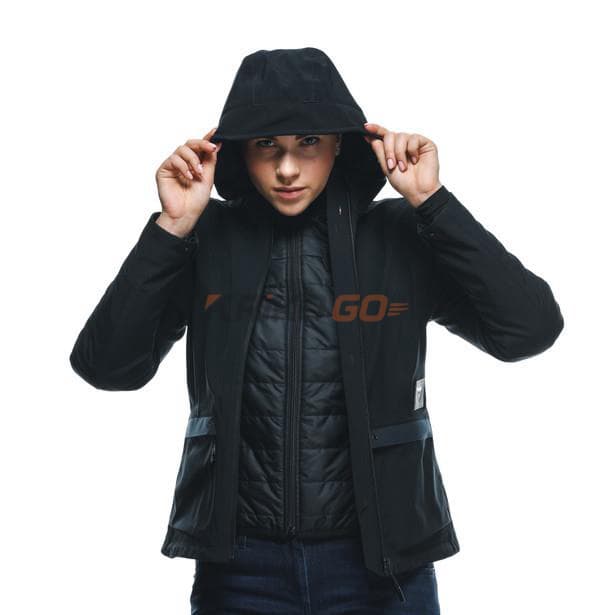 Dainese Dainese Centrale Black ABSØLUTESHELL™ Pro Kadın Mont