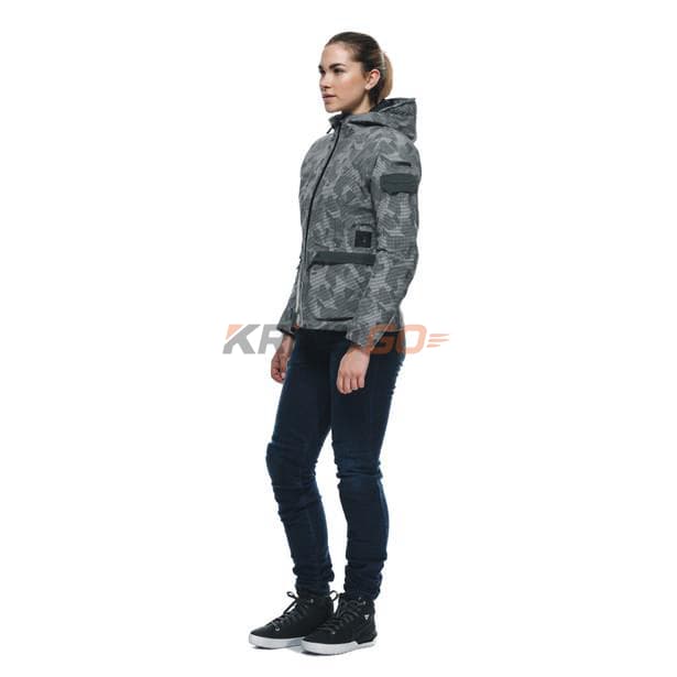 Dainese Dainese Centrale London Fog Camo ABSØLUTESHELL™ Pro Kadın Mont