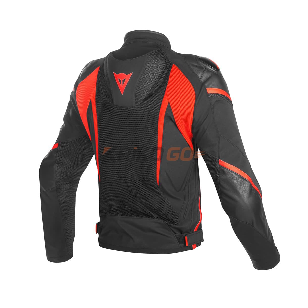 Dainese Dainese Super Rider Black Red Fluo D-Dry Mont