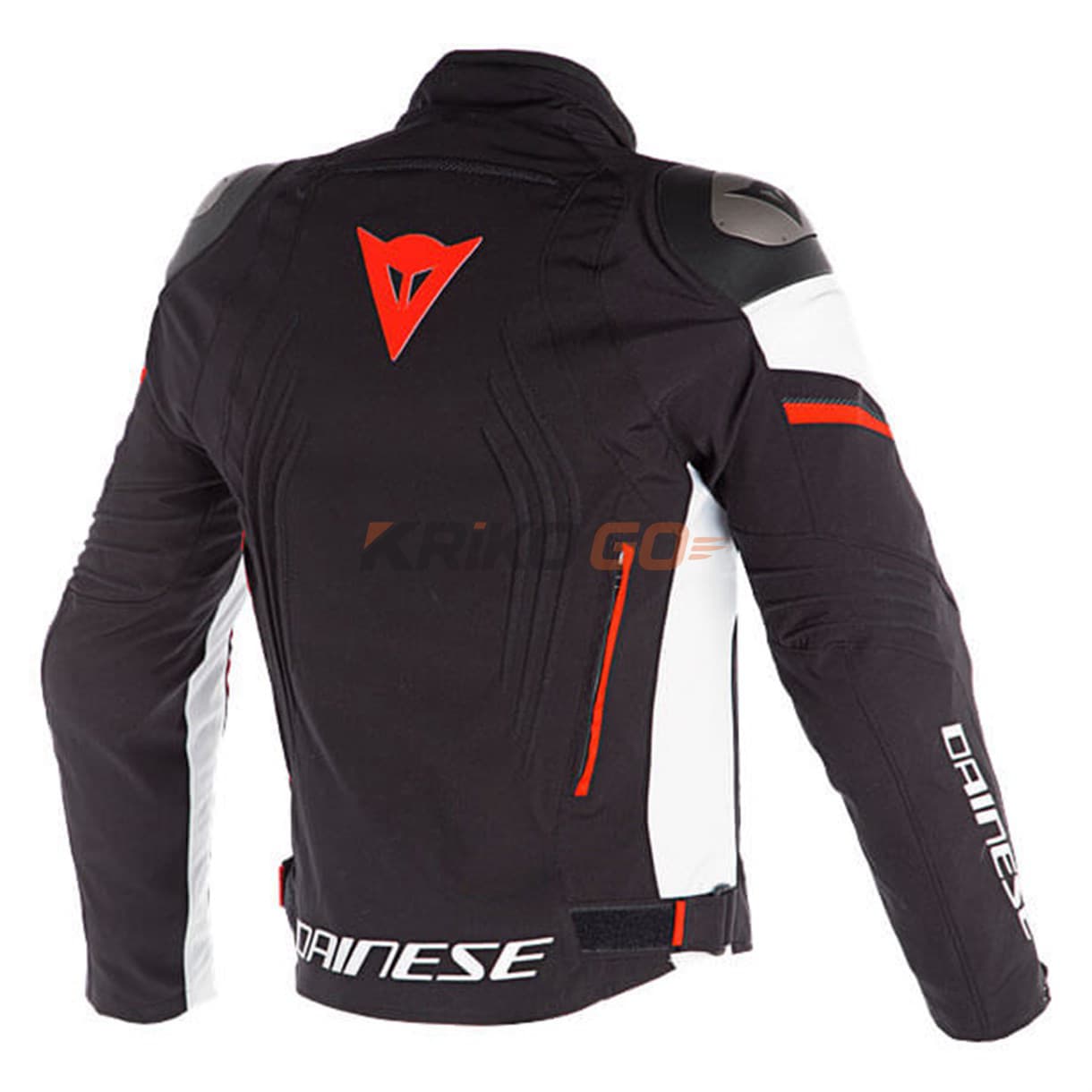 Dainese Dainese Racing-3 Black White Fluo Red D-Dry Mont