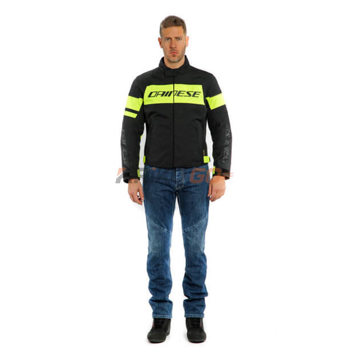 Dainese Dainese Saetta Black Fluo Yellow  D-Dry Mont