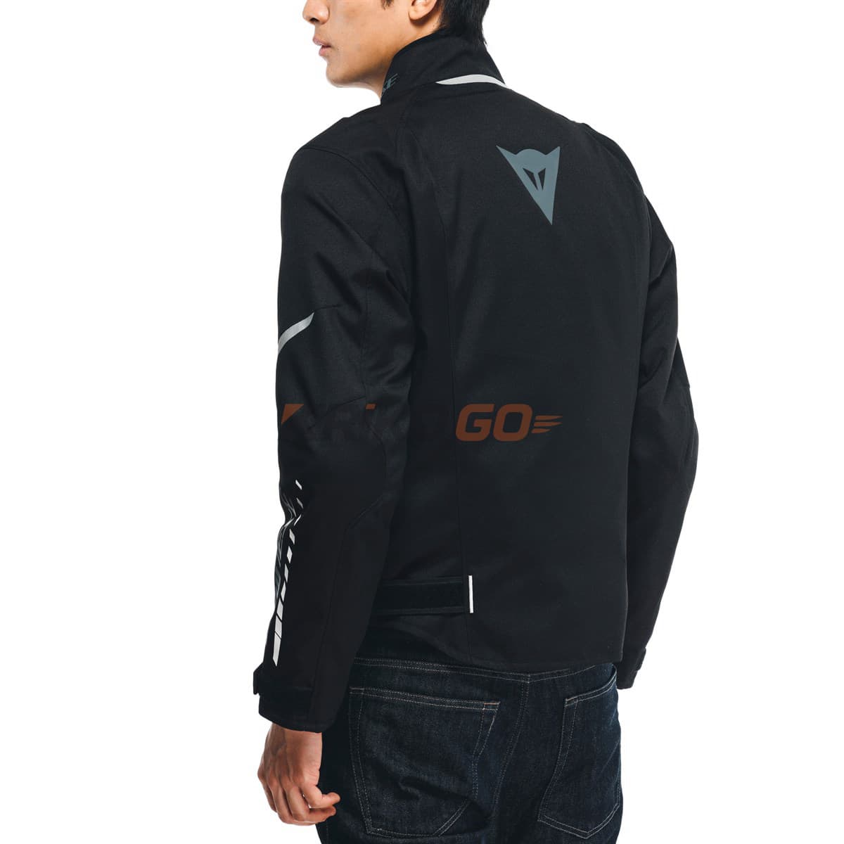 Dainese Dainese Veloce Black Charcoal Gray White D-Dry Mont