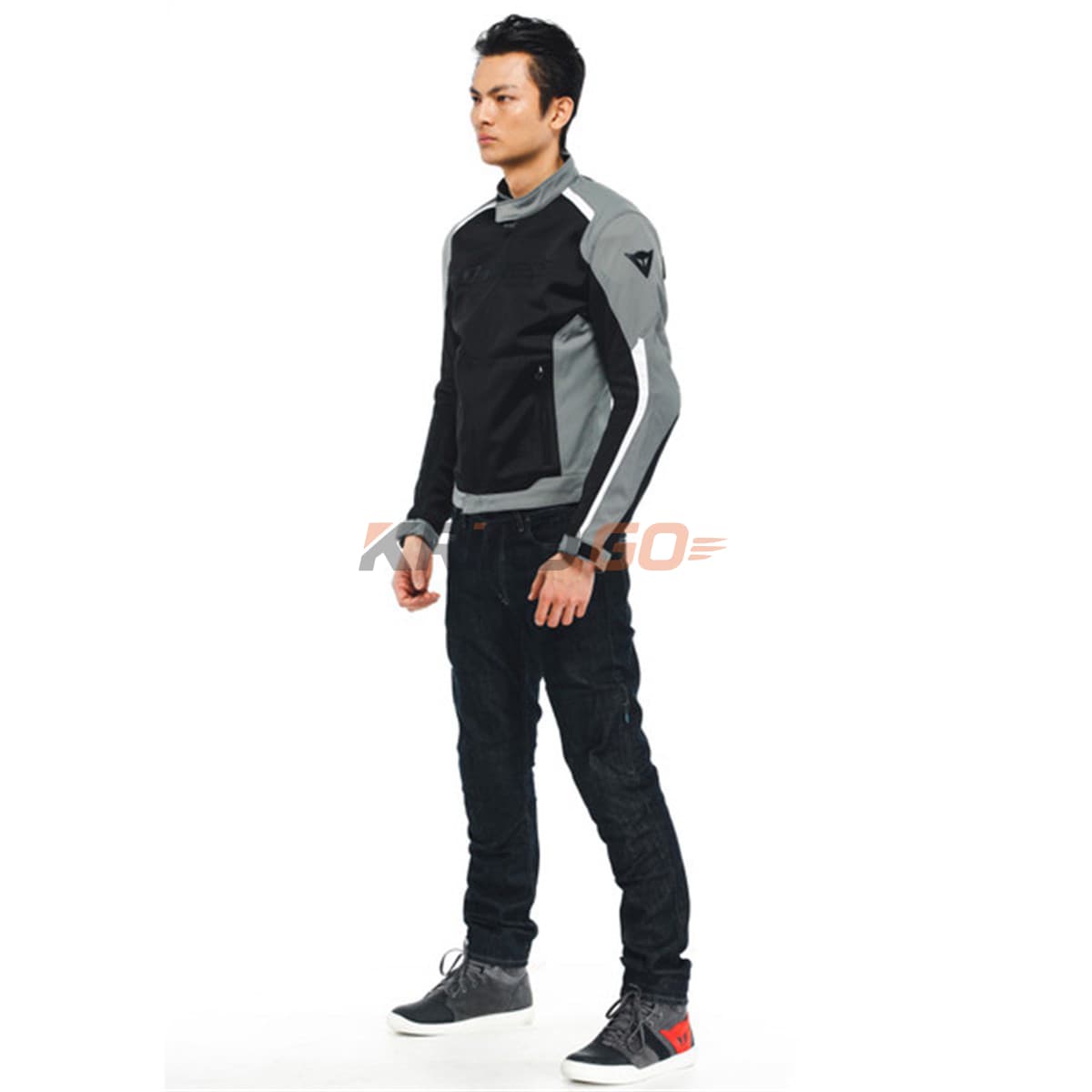 Dainese Dainese Hydra Flux 2 Air Black Charcoal Gray D-Dry Mont