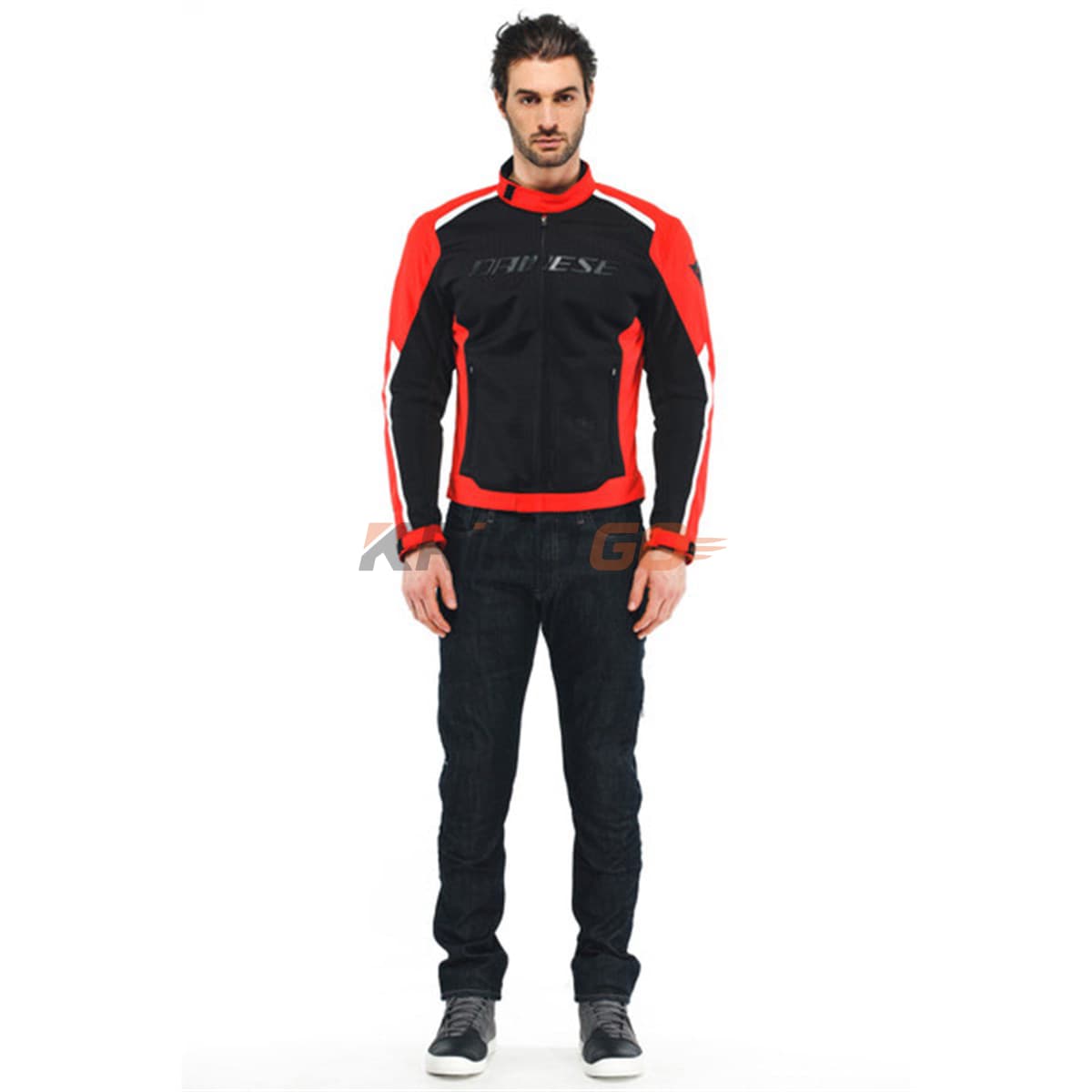 Dainese Dainese Hydra Flux 2 Air Black Lava Red D-Dry Mont