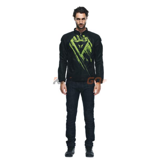 Dainese Dainese Herosphere Air Black Fluo Yellow Tekstil Mont