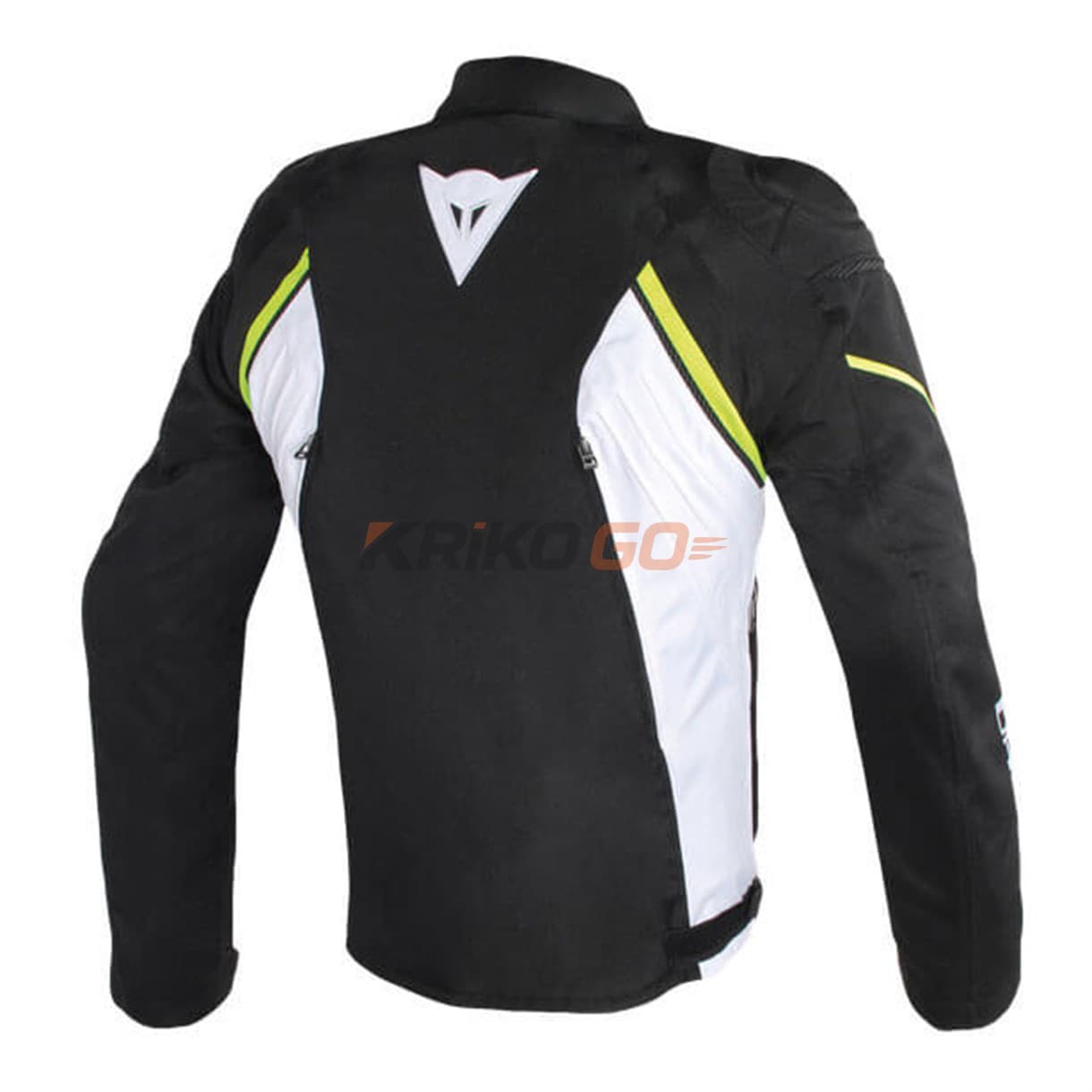 Dainese Dainese Avro D2 Black White Yellow Fluo Tekstil Mont