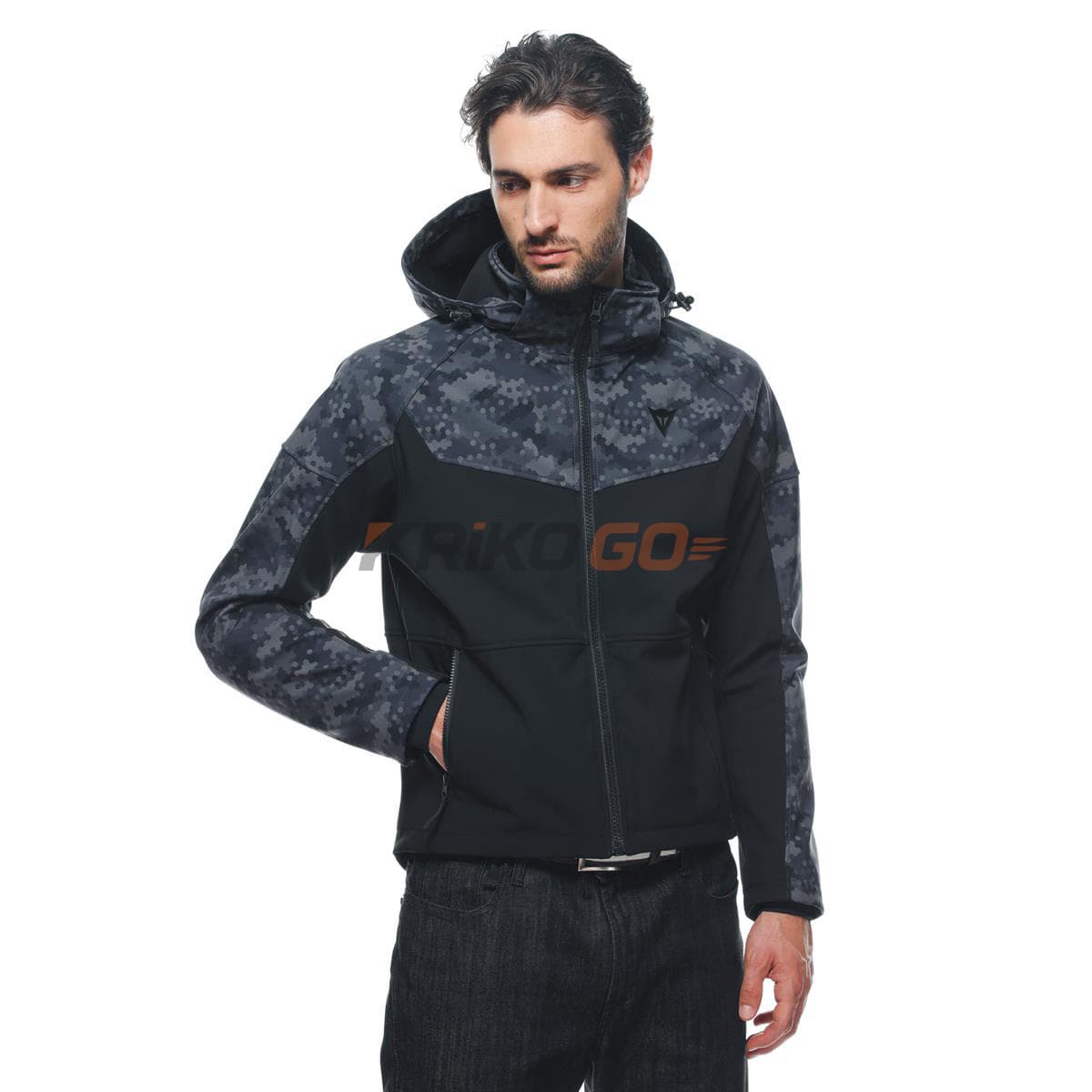 Dainese Dainese İgnite Black Camo Gray Tekstil Mont