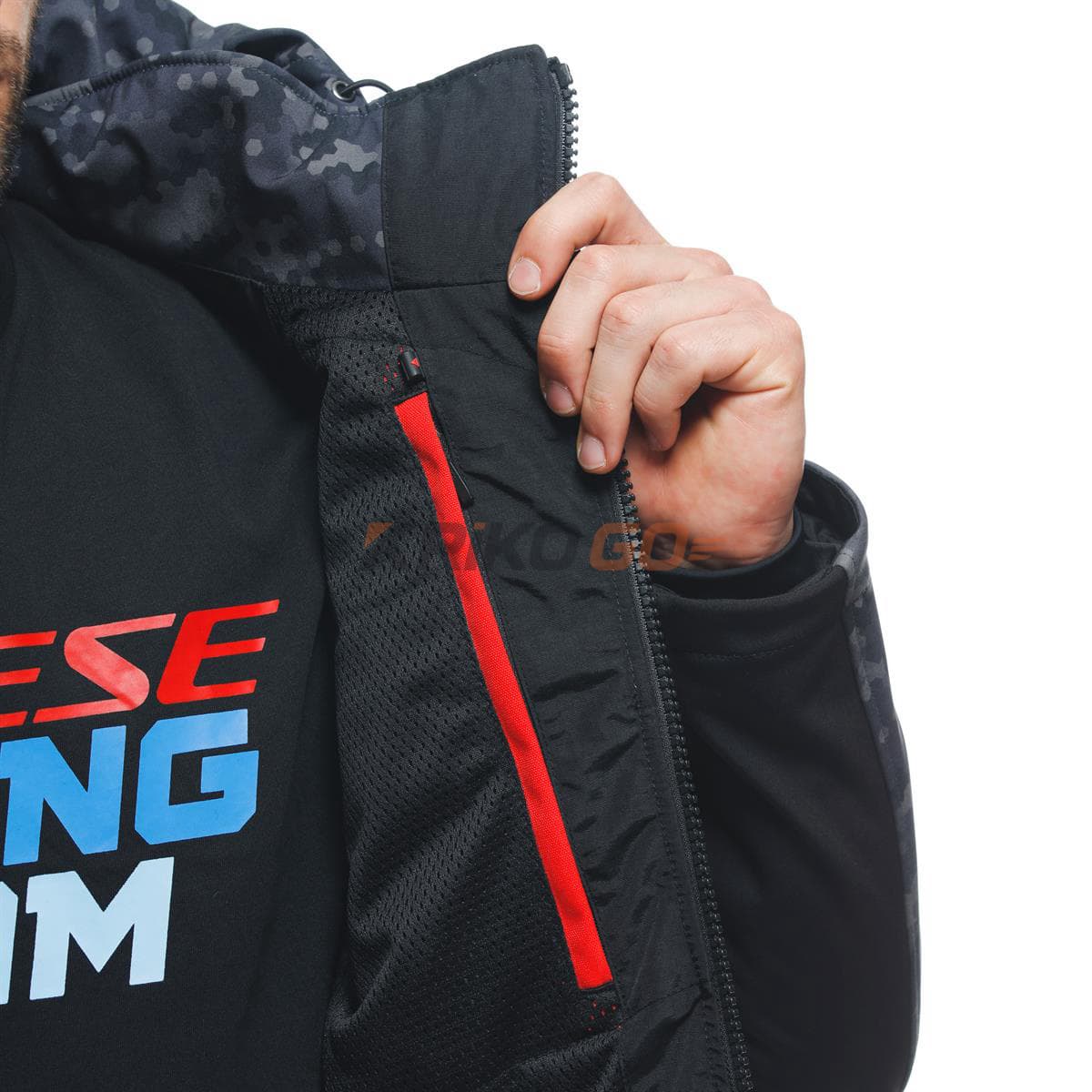 Dainese Dainese İgnite Black Camo Gray Tekstil Mont
