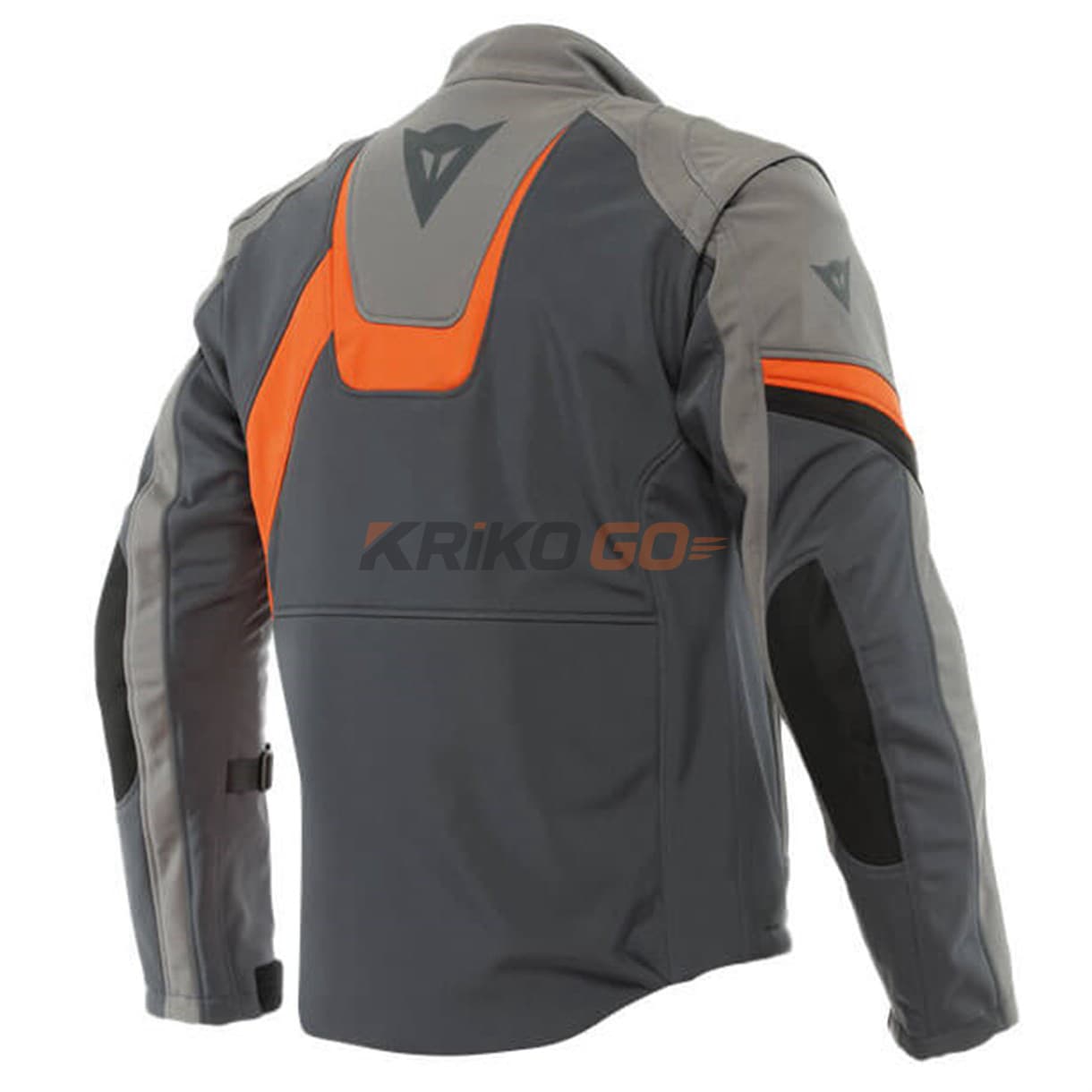 Dainese Dainese Ranch Ebony Gray Orange Tekstil Mont