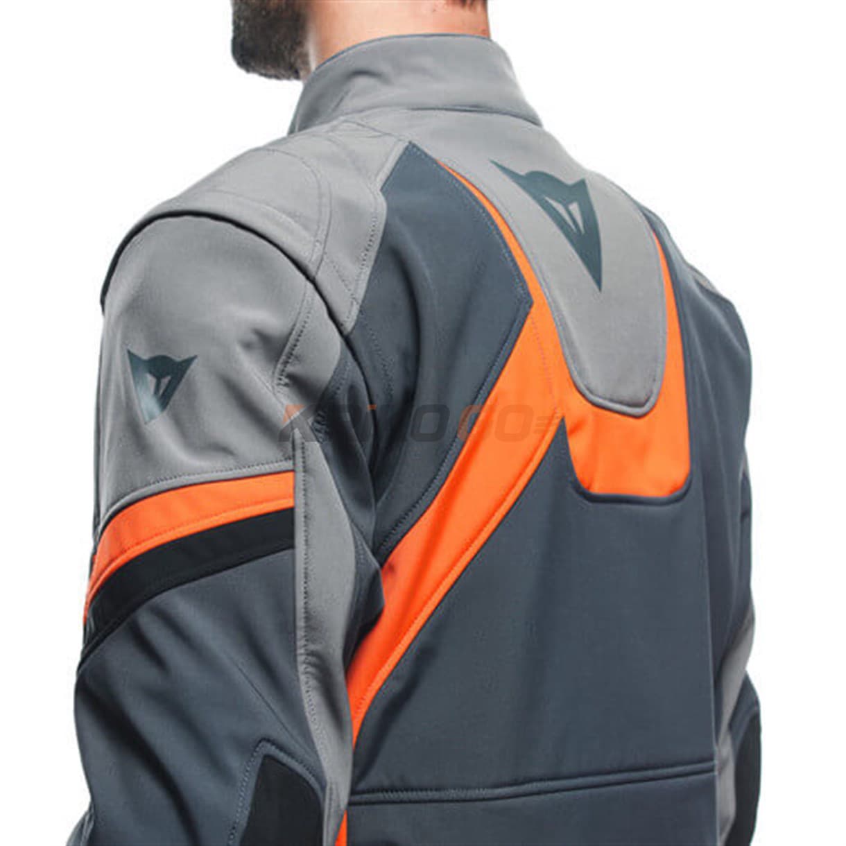 Dainese Dainese Ranch Ebony Gray Orange Tekstil Mont
