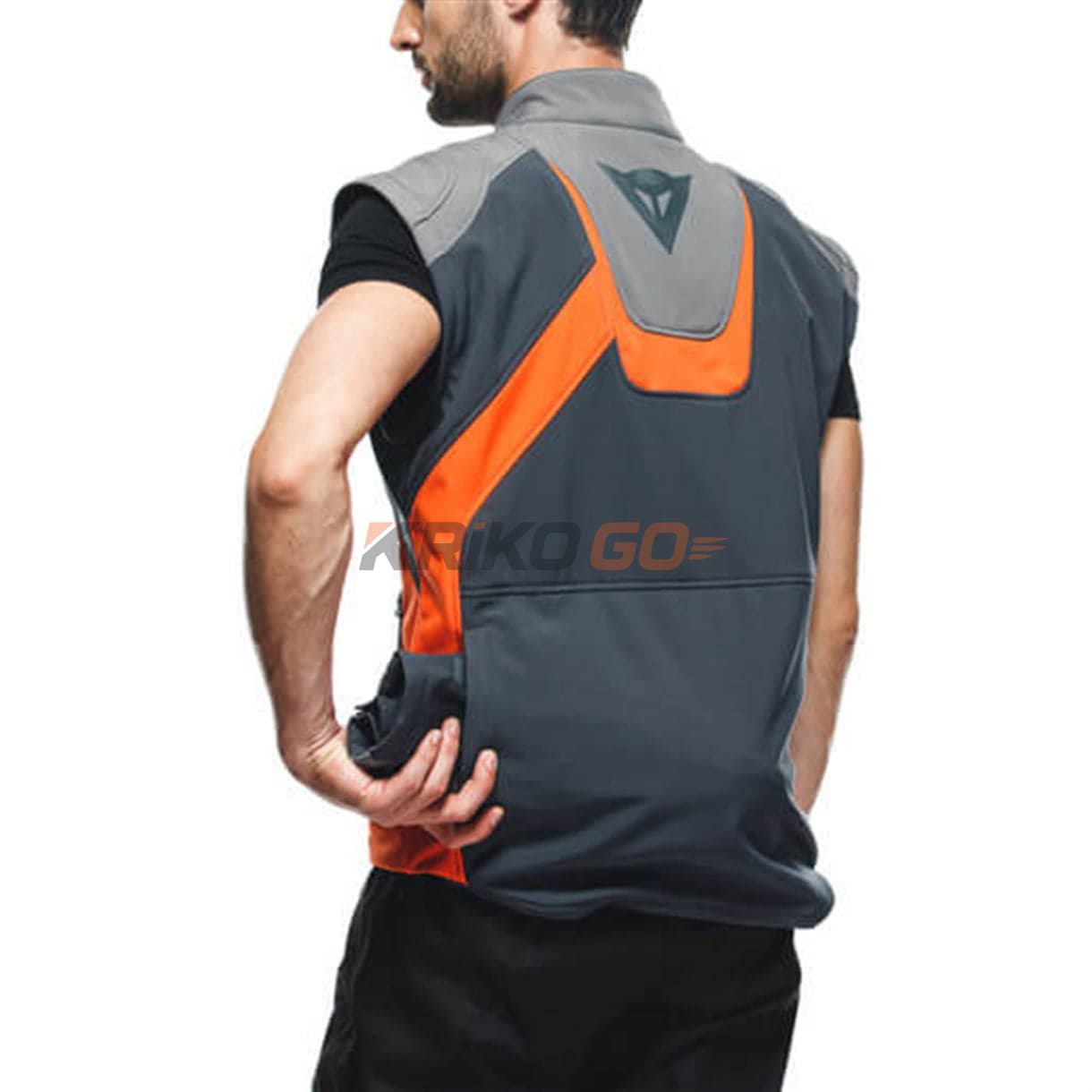 Dainese Dainese Ranch Ebony Gray Orange Tekstil Mont