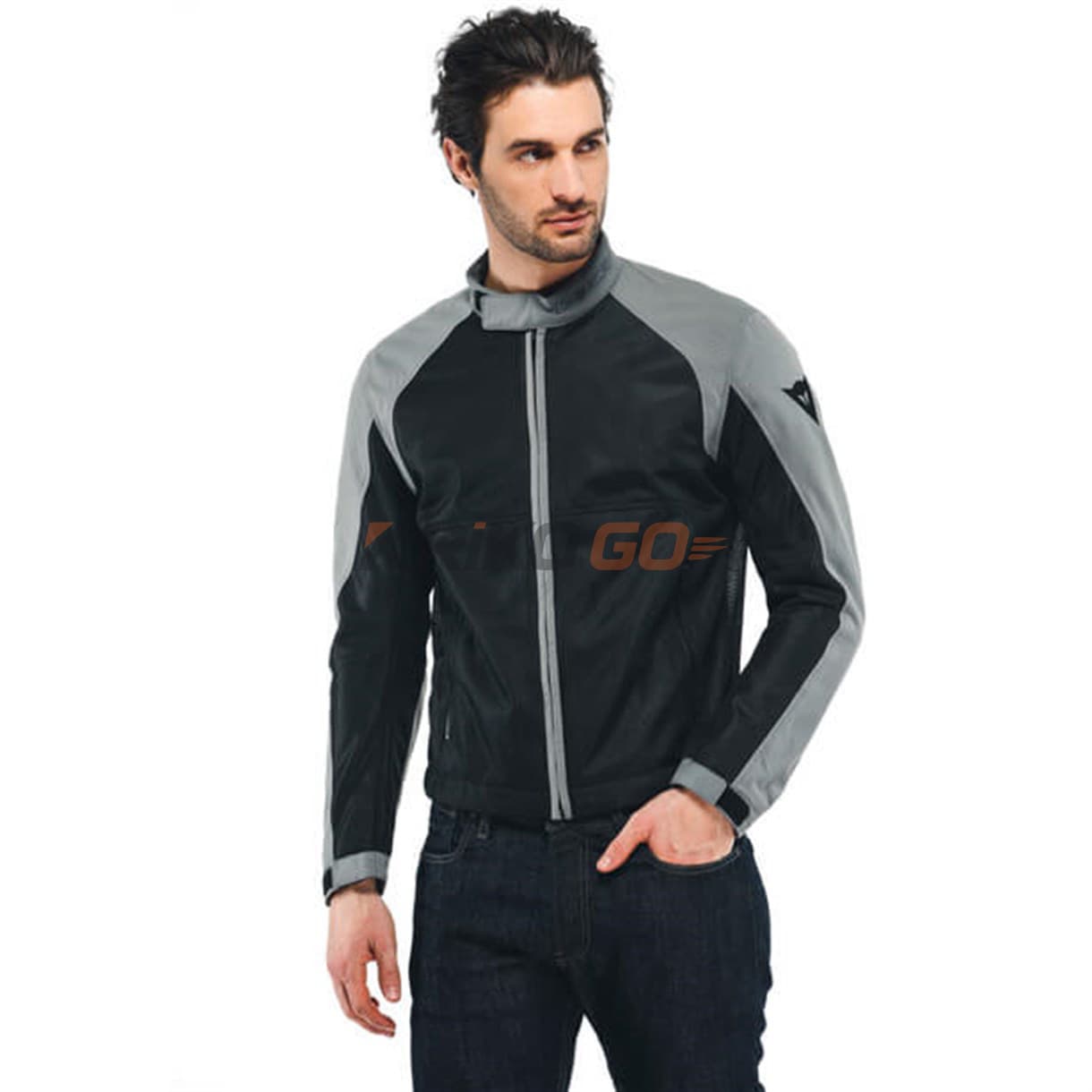 Dainese Dainese Sevilla Air Black Charcoal Gray Tekstil Mont