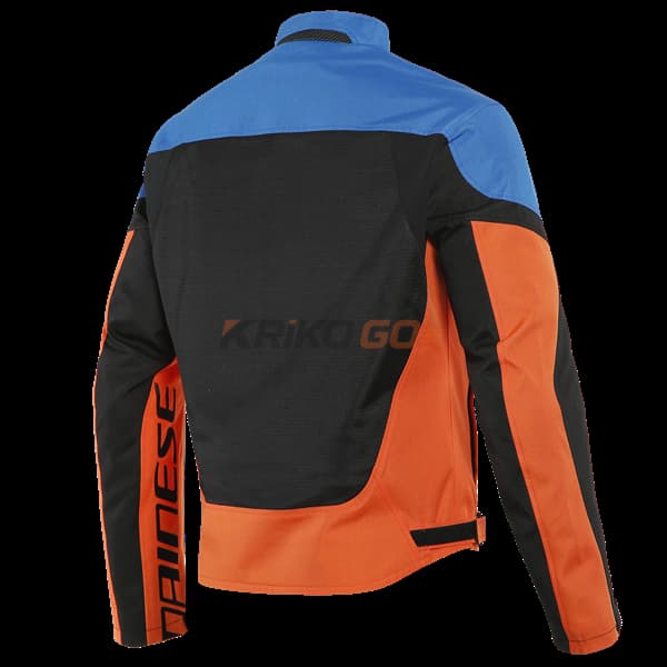 Dainese Dainese Levante Air Blacklight Blue Flame Orange Tekstil Mont