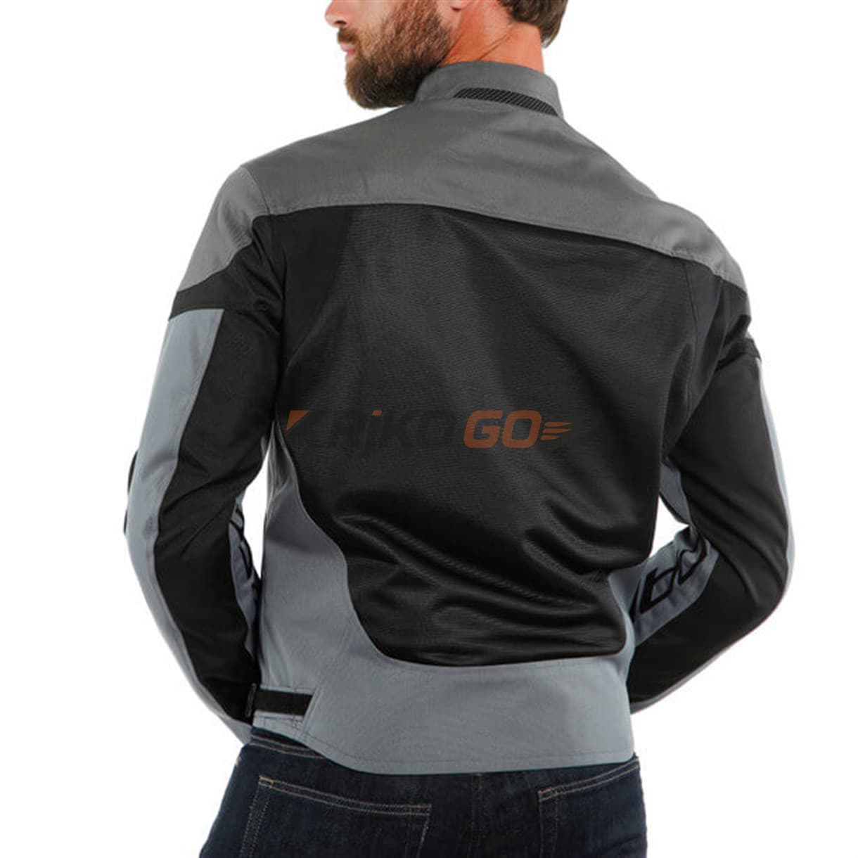 Dainese Dainese Levante Air Black Anthracite Charcoal Gray Tekstil Mont