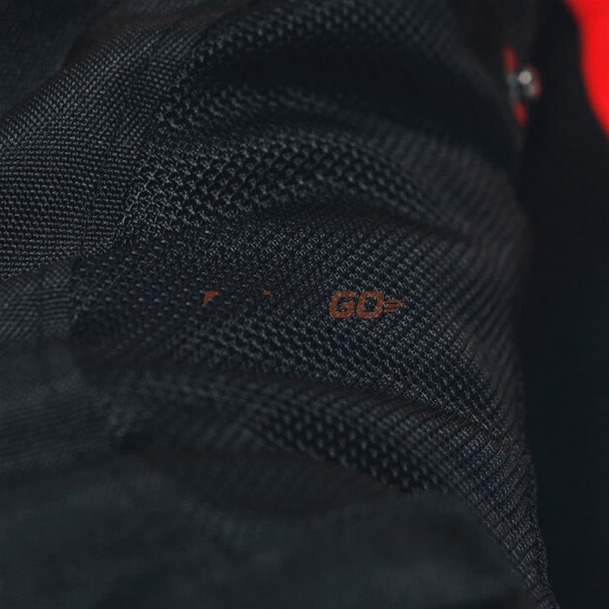 Dainese Dainese Elettrica Air Black Lava Red Tekstil Mont