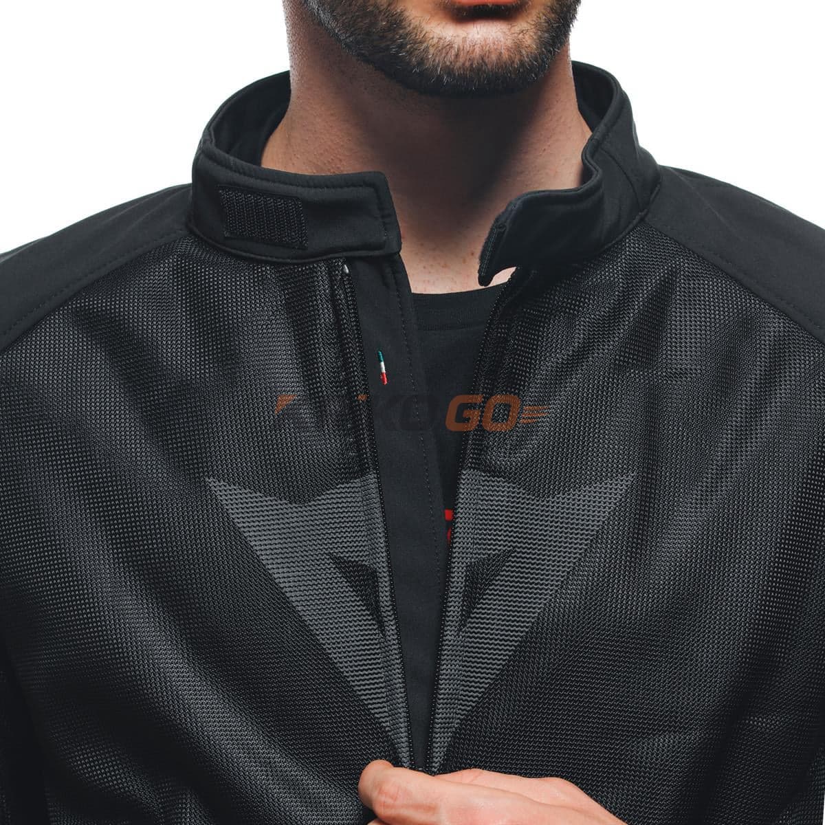 Dainese Dainese İgnite  Black Gray Reflex Air Tekstil Mont
